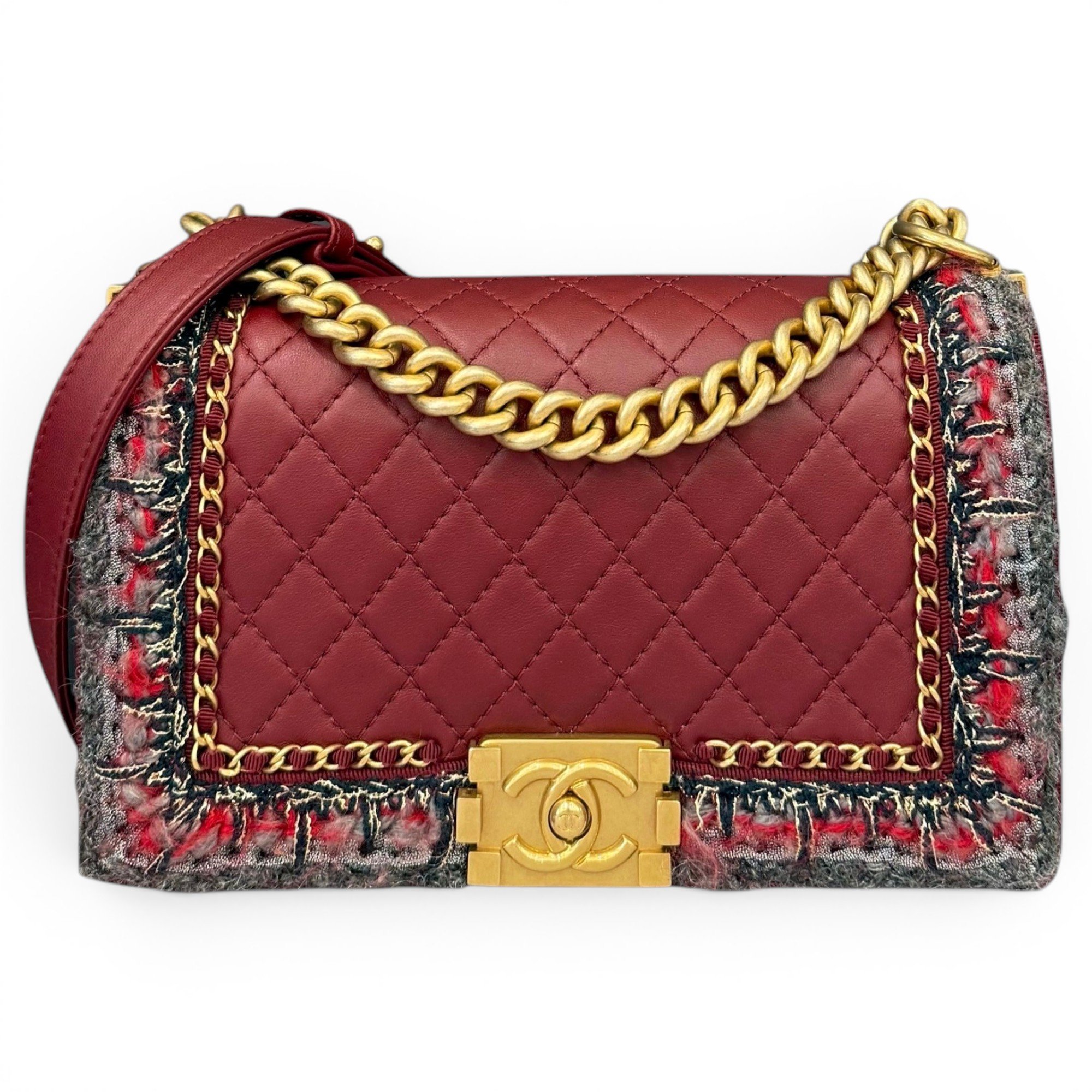 Boy leather handbag