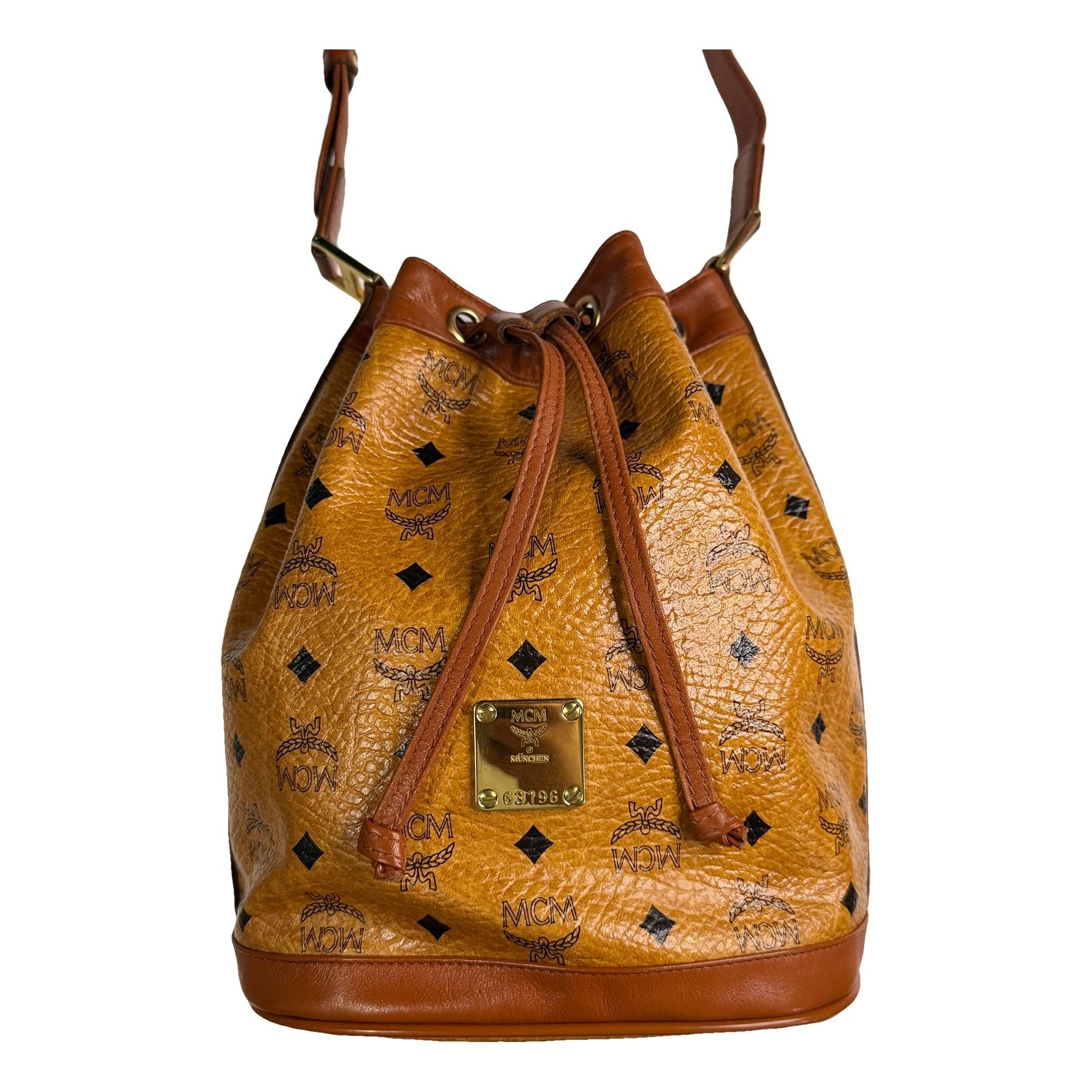 Heritage Drawstring leather satchel