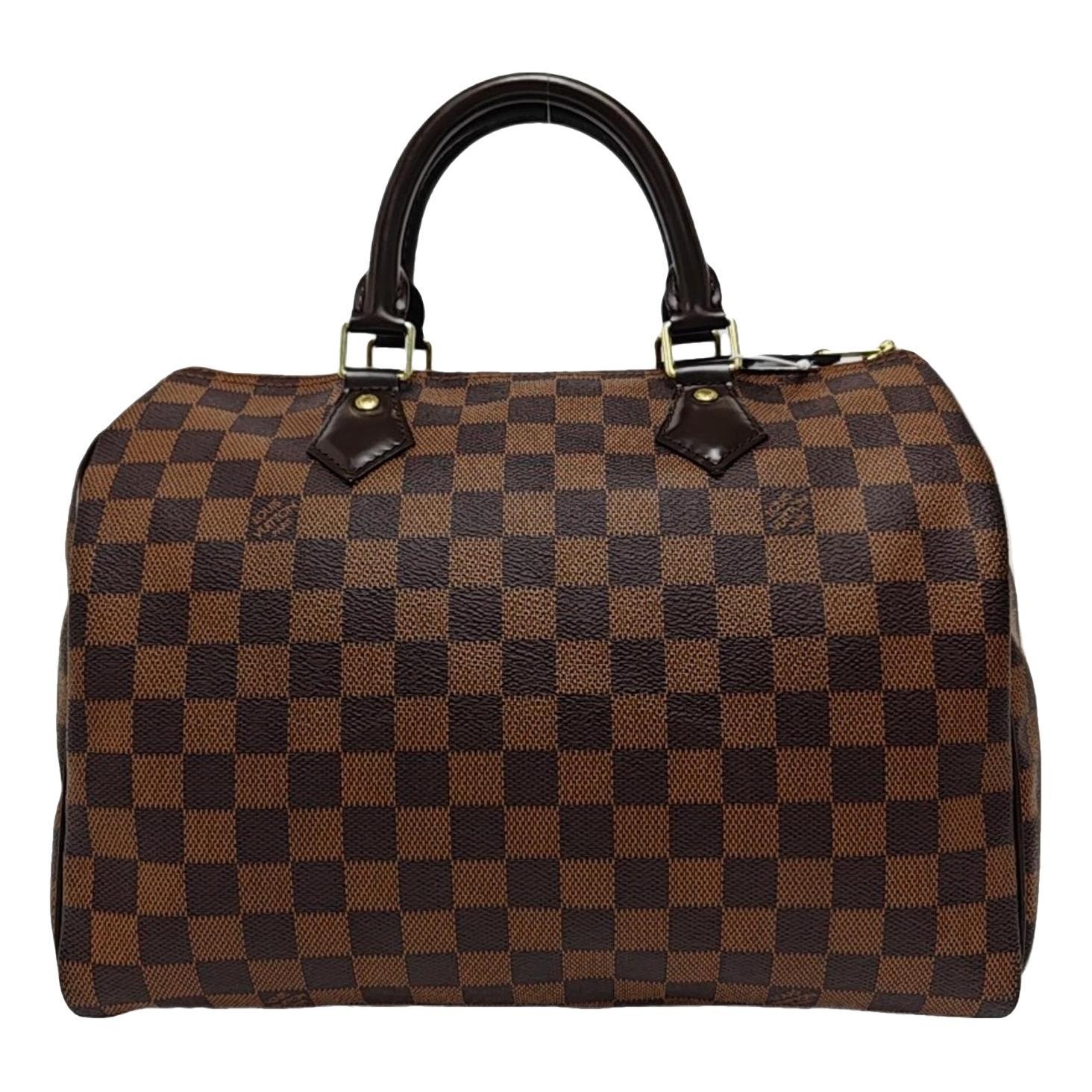 Nano Speedy / Mini HL leather handbag