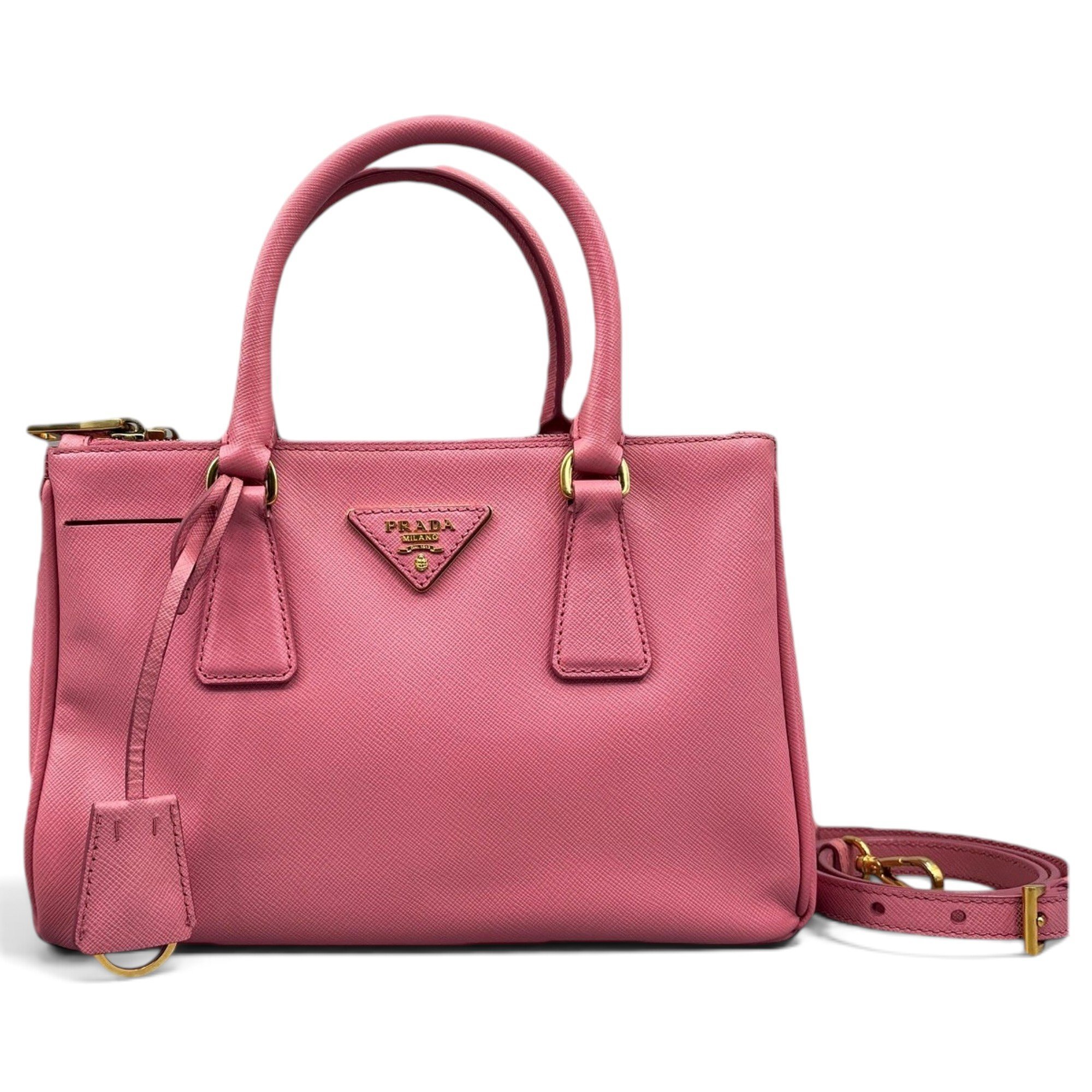 Galleria leather handbag
