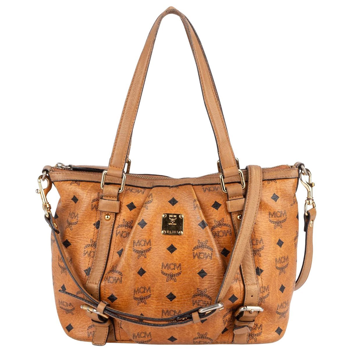 Boston leather handbag