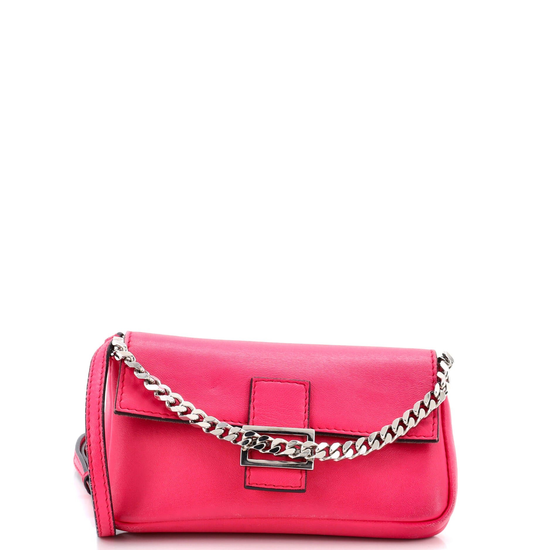 Fendi Baguette Bag Leather Micro