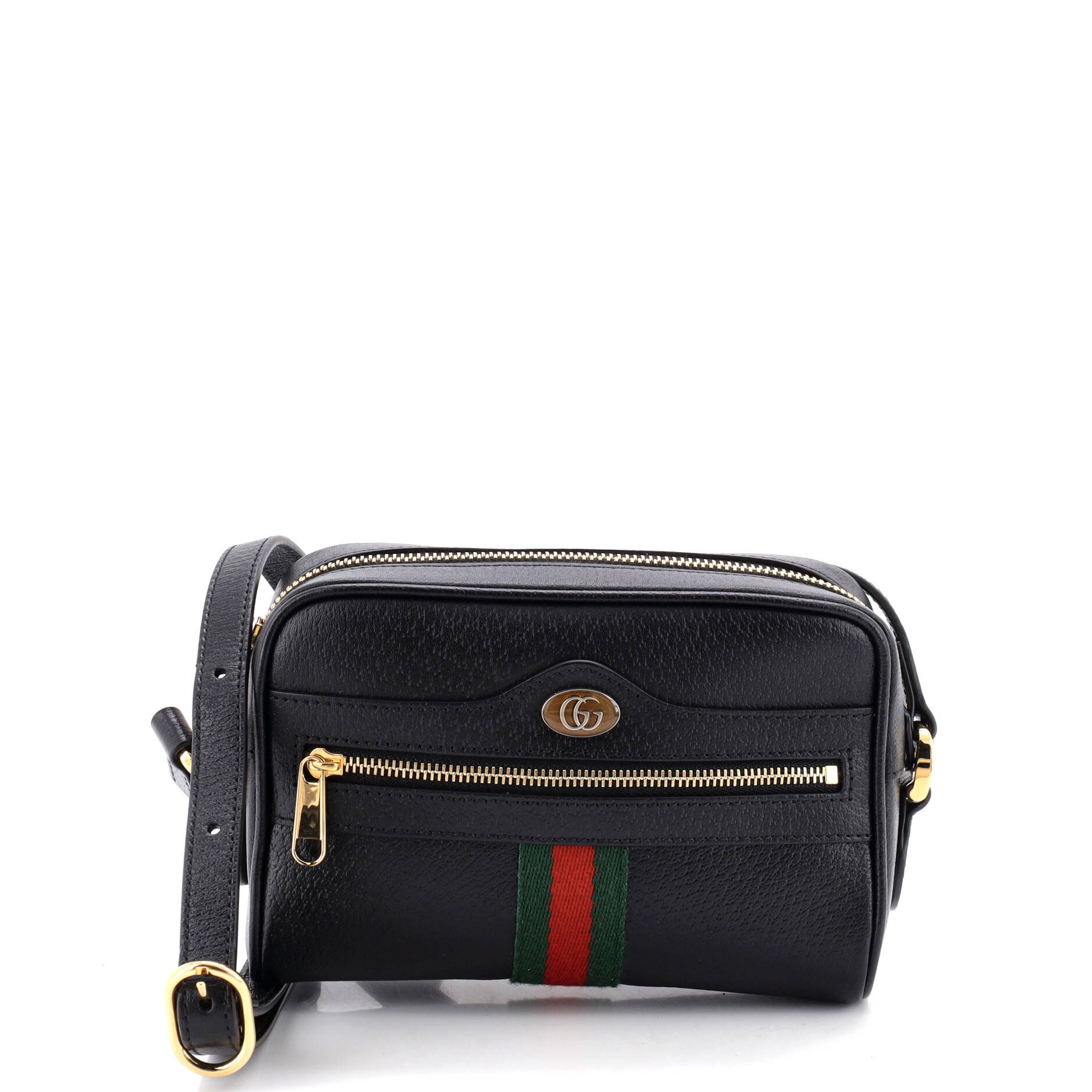 Ophidia Shoulder Bag Leather Mini