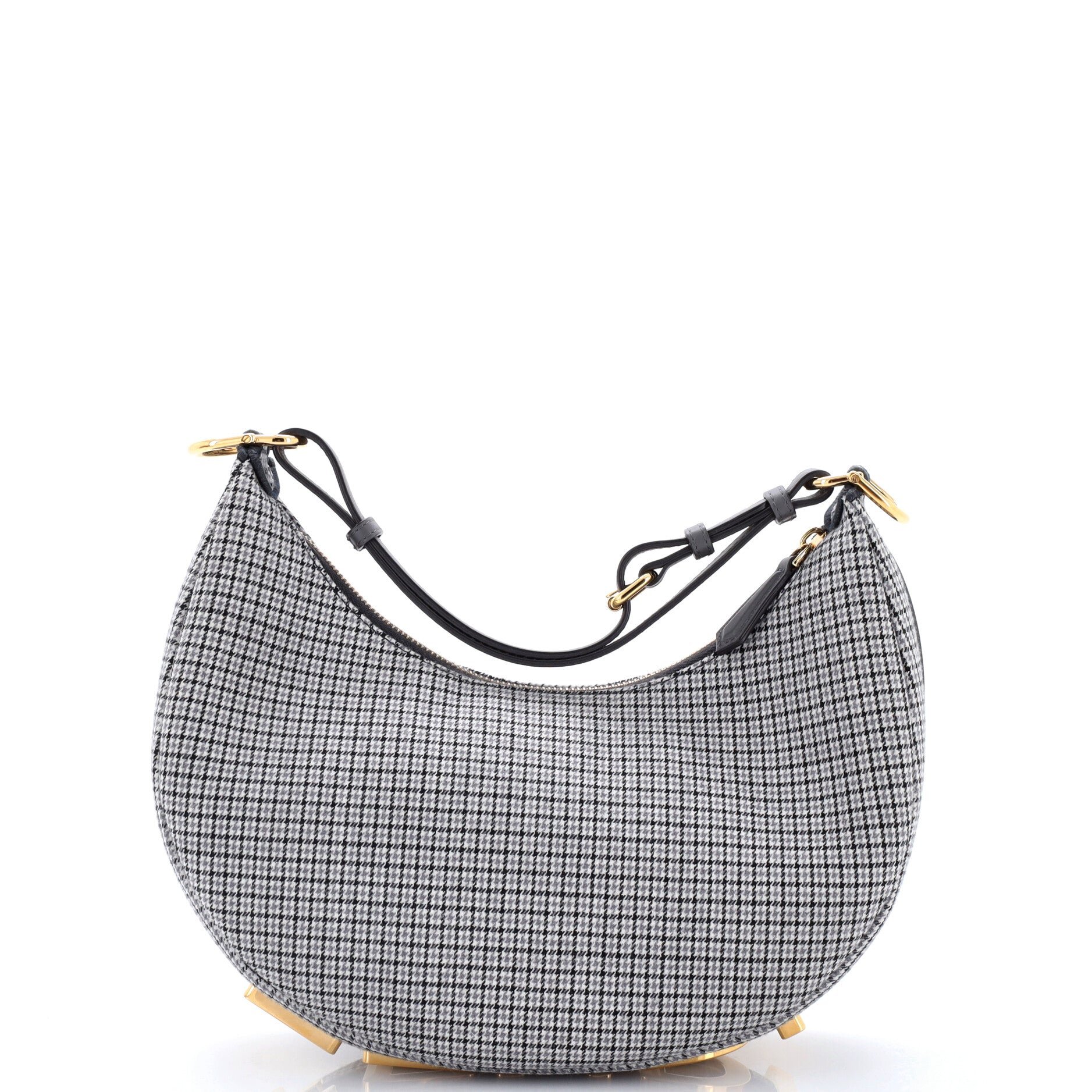 Fendigraphy Bag Houndstooth Wool Small