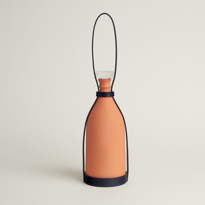 Bleu Indigo Carafe In Terracotta GM