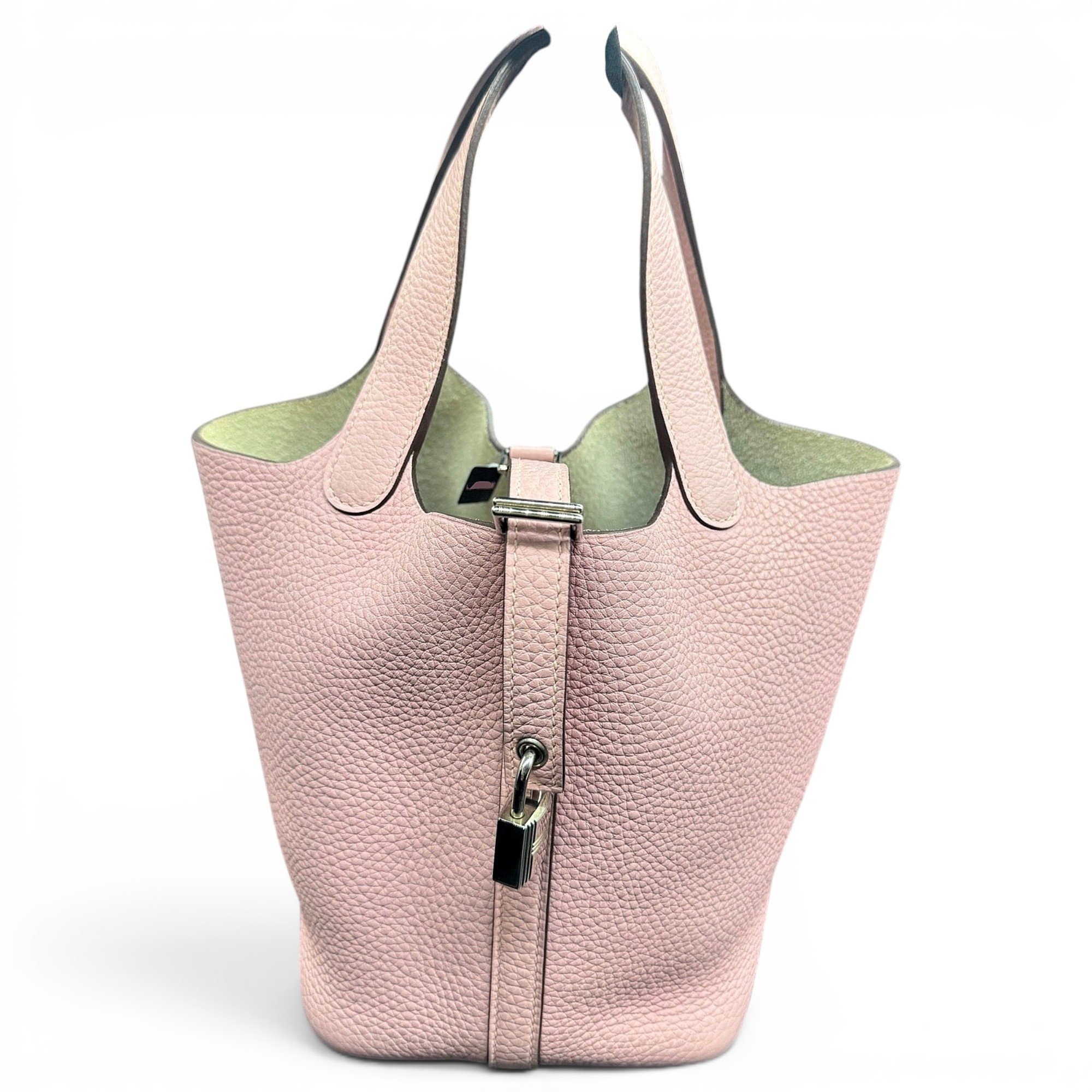 Picotin leather handbag