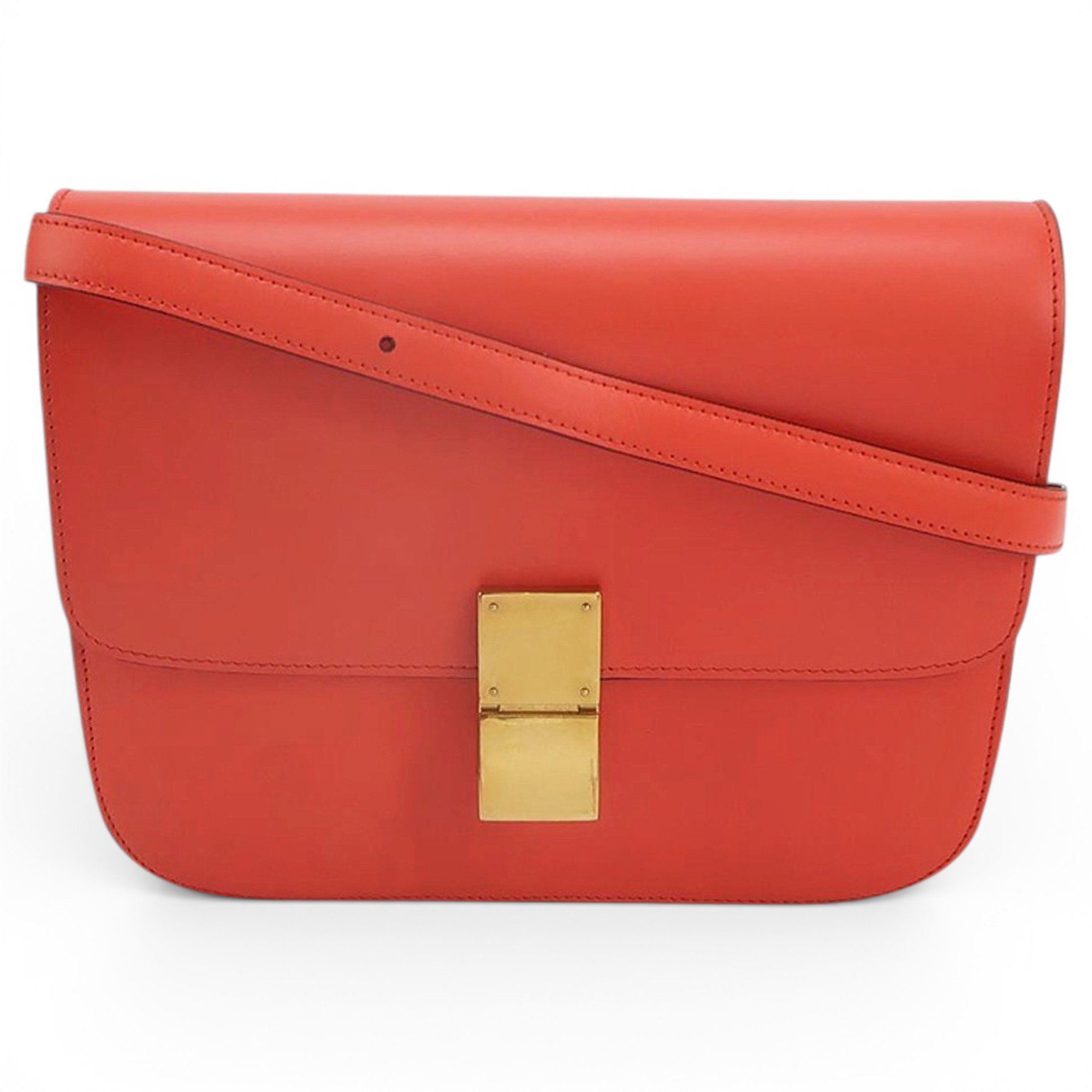 Classic leather handbag