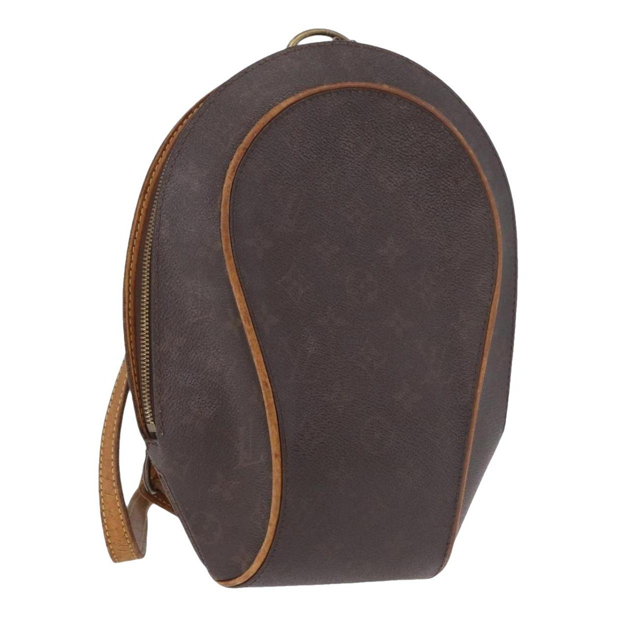 Ellipse leather handbag