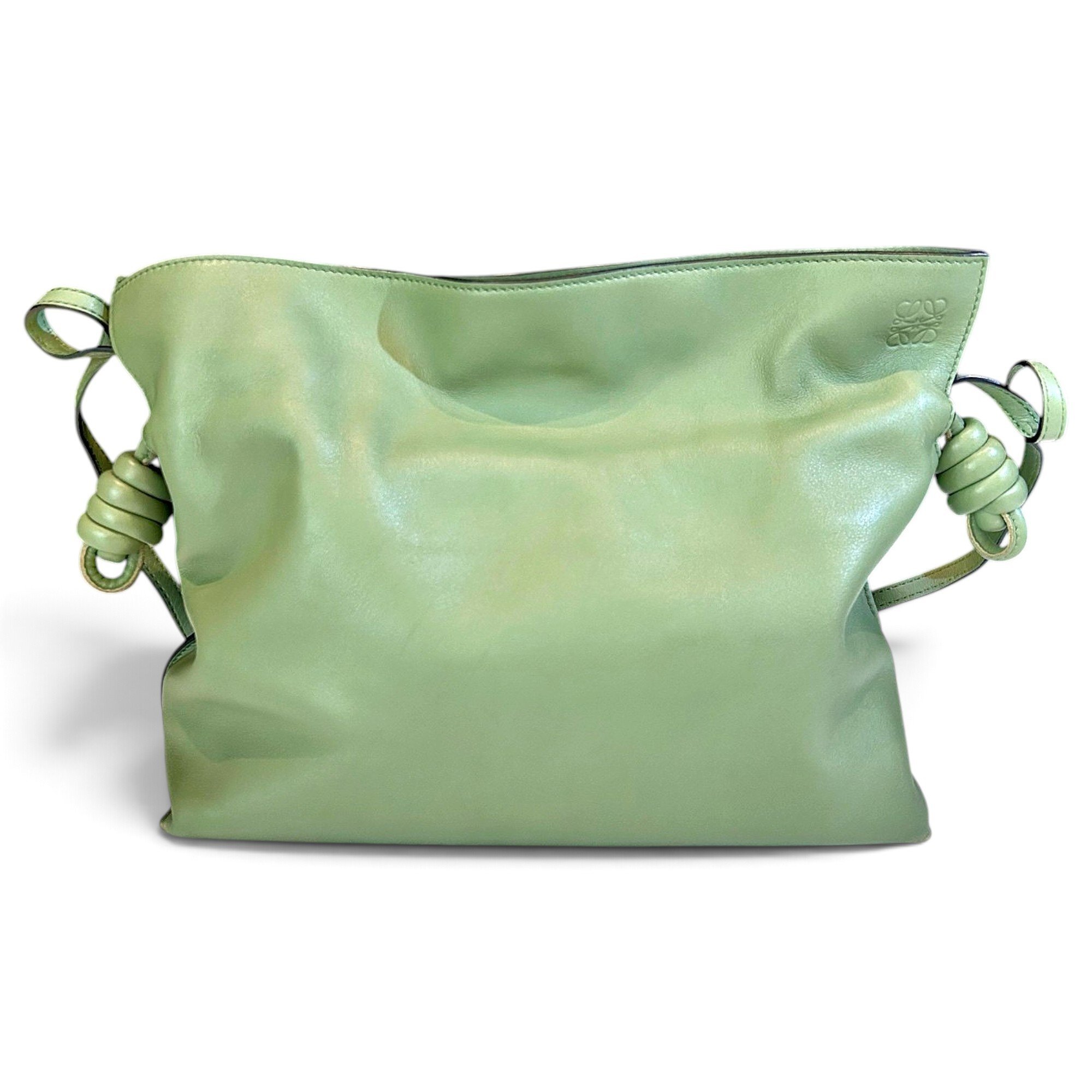 Flamenco leather handbag
