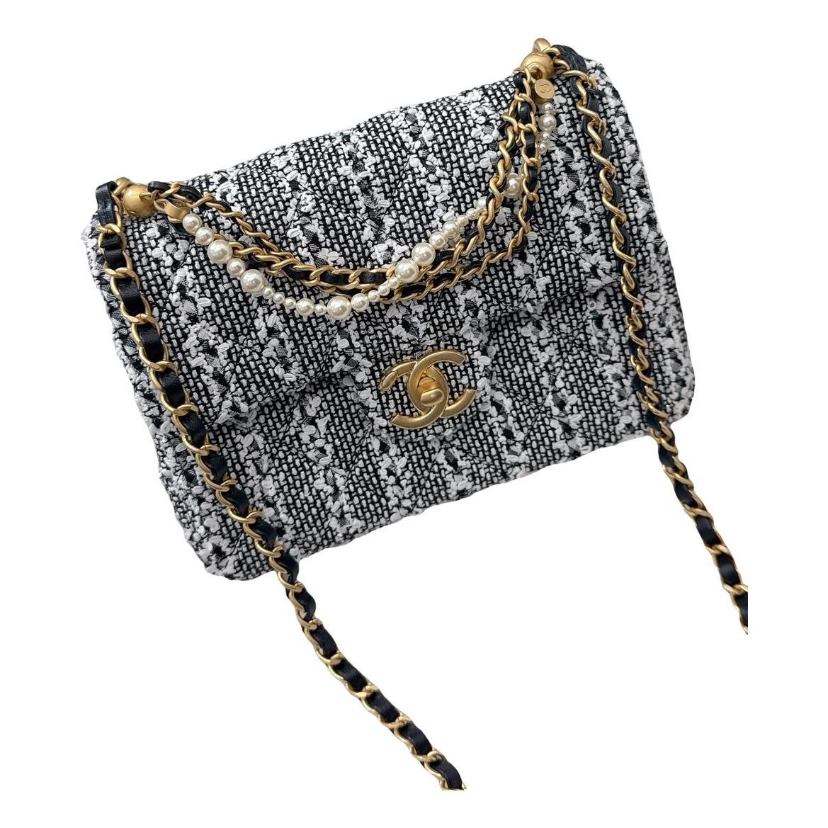 Timeless/Classique tweed crossbody bag