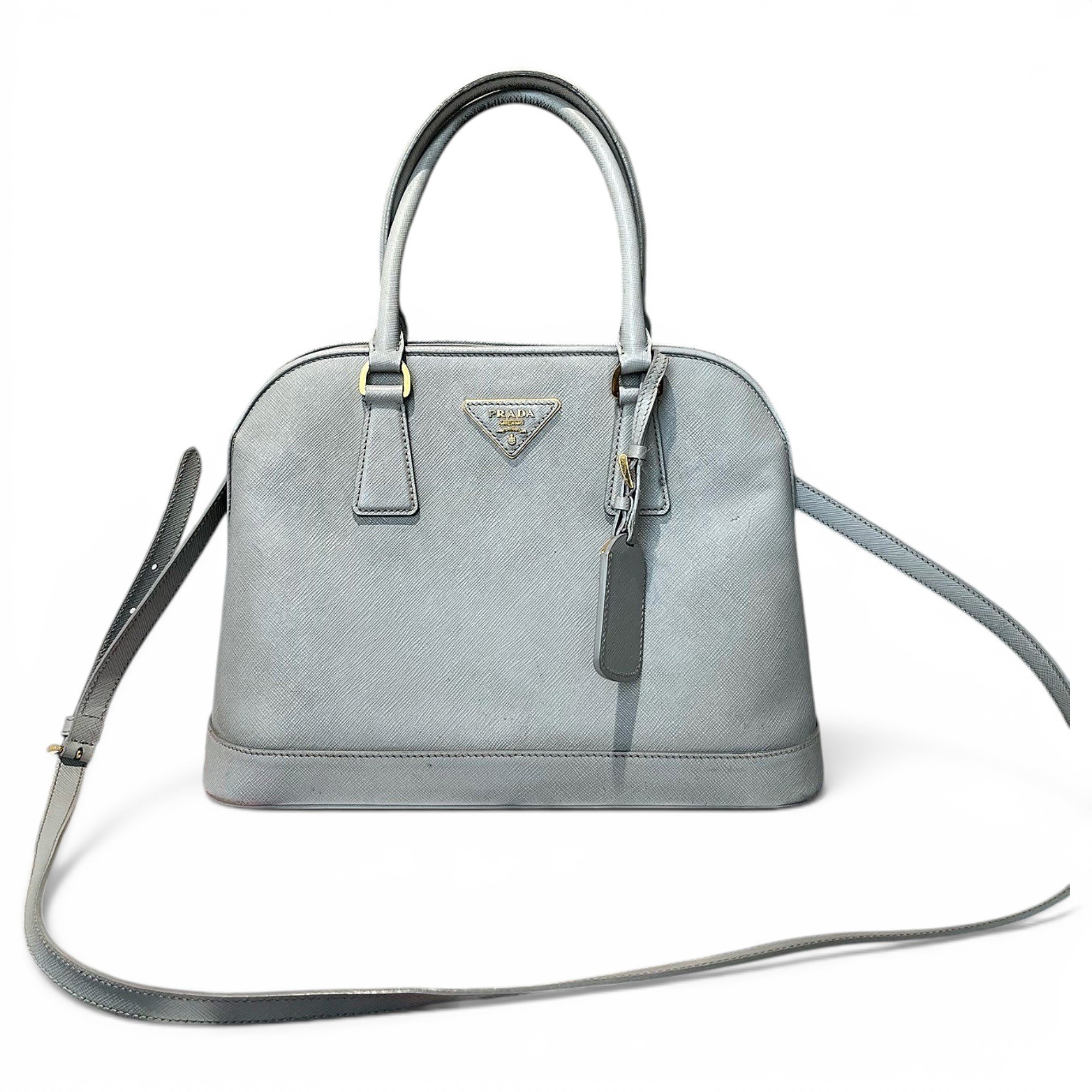 Promenade leather handbag