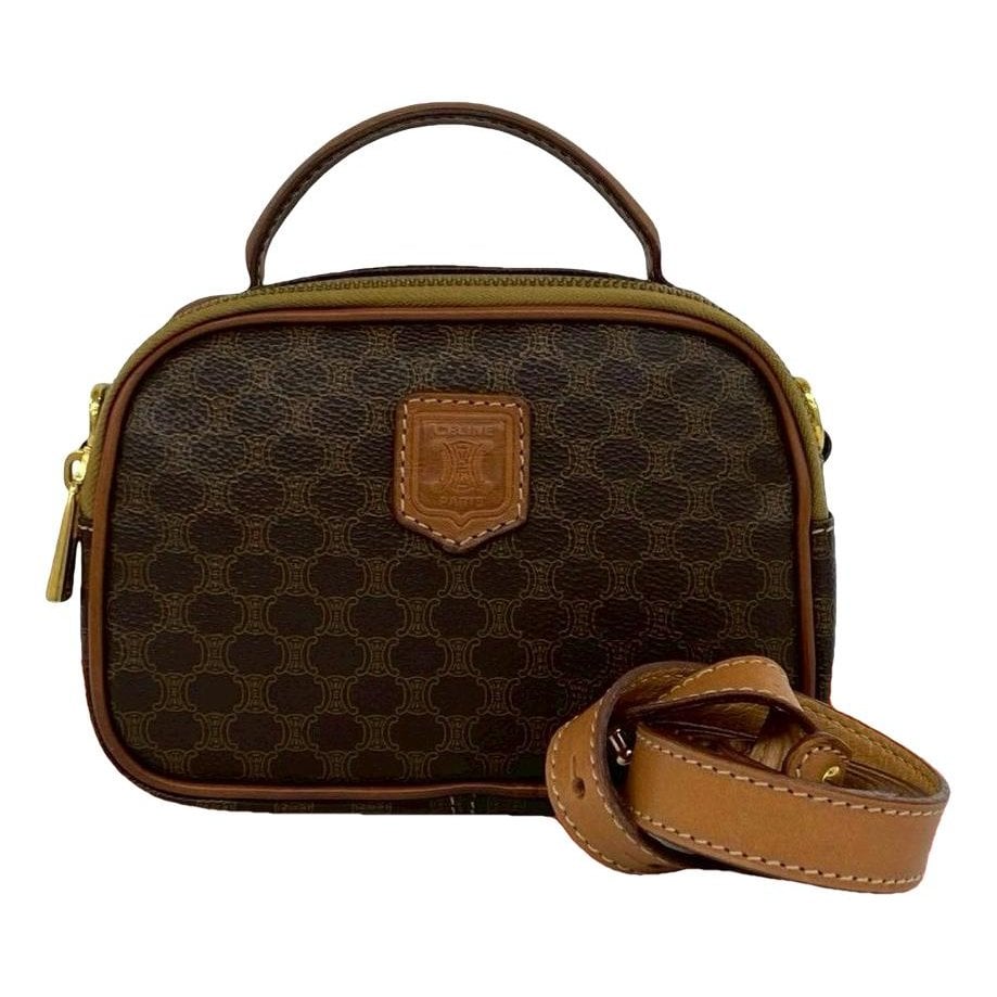 Triomphe leather handbag