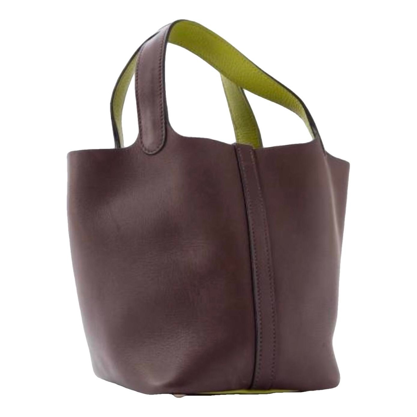 Picotin leather handbag
