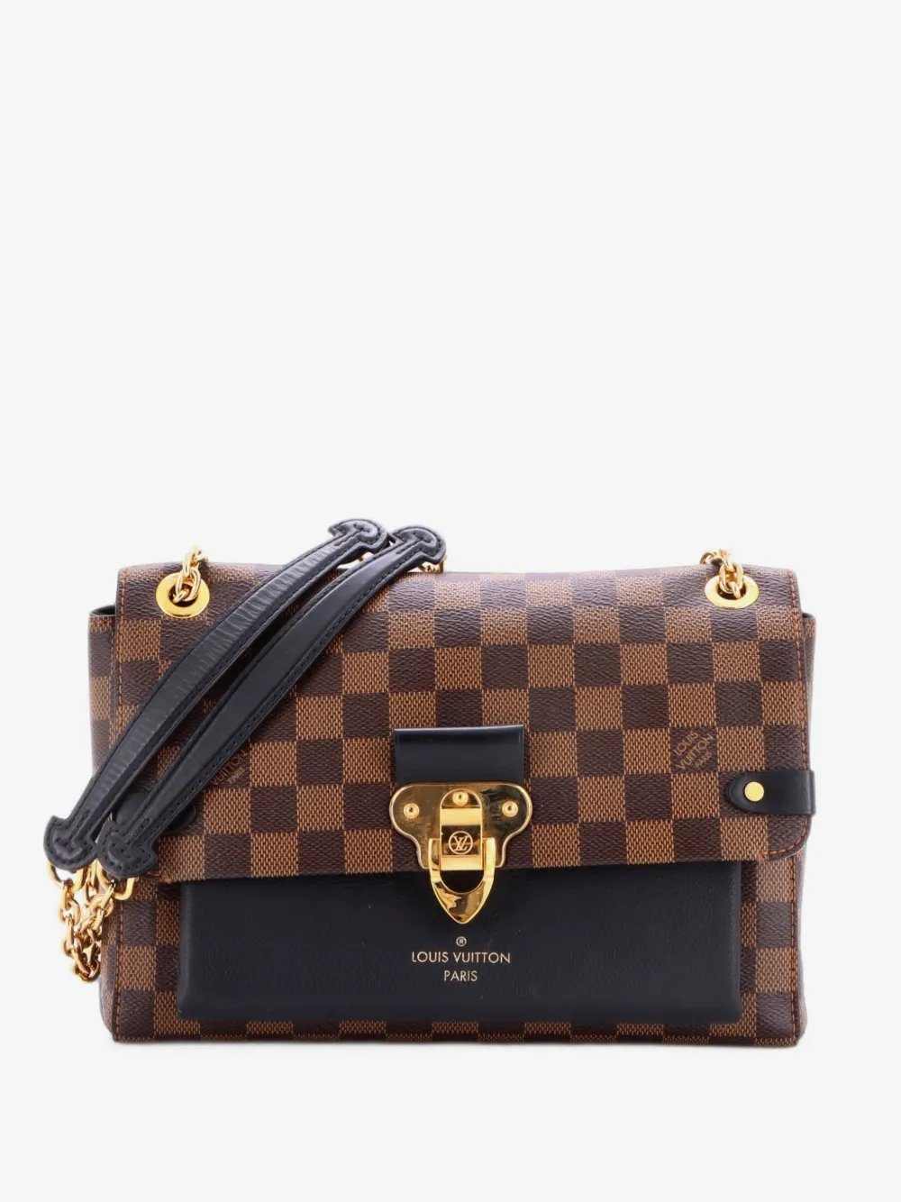 Vavin Handbag Damier with Leather PM crossbody bag