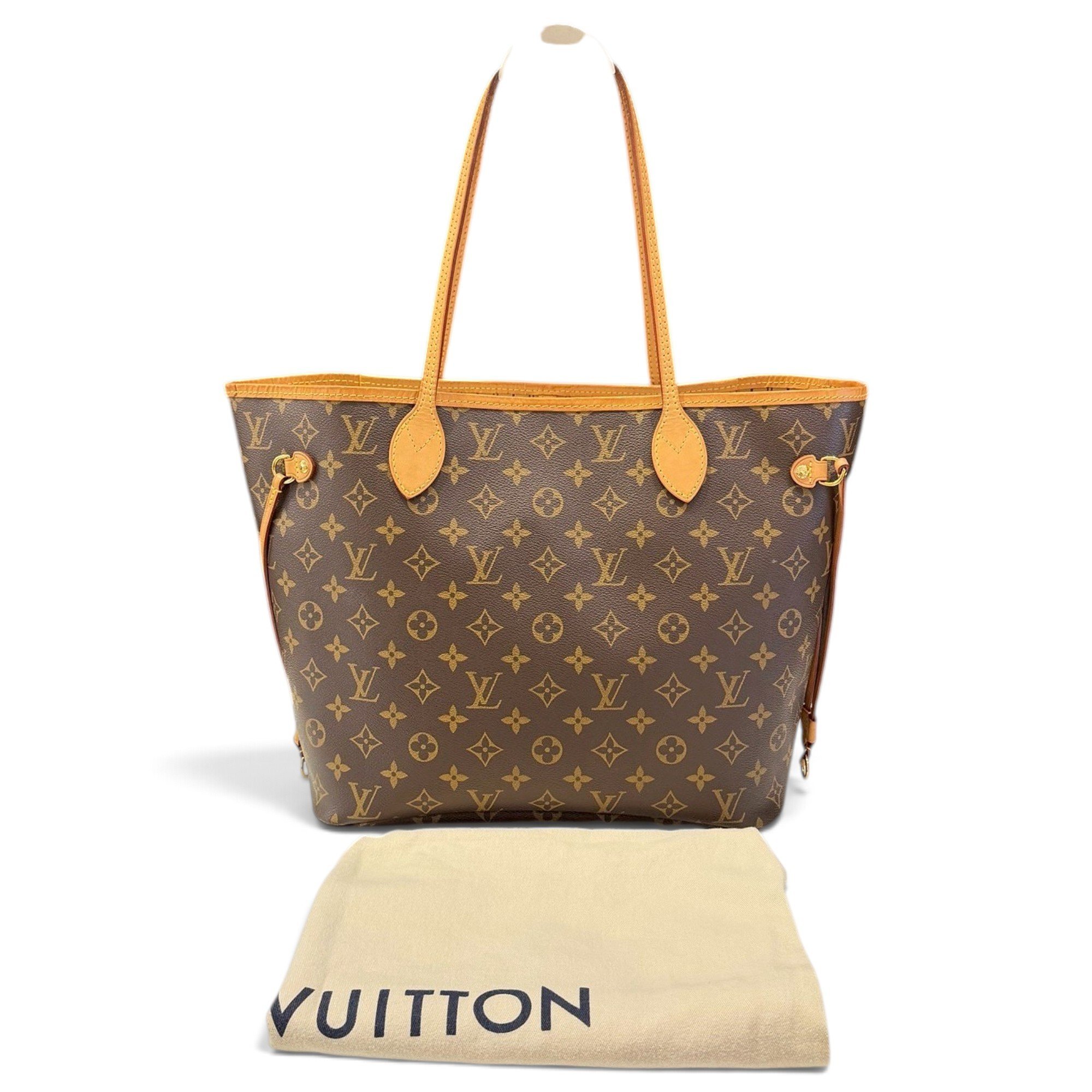 Neverfull leather handbag