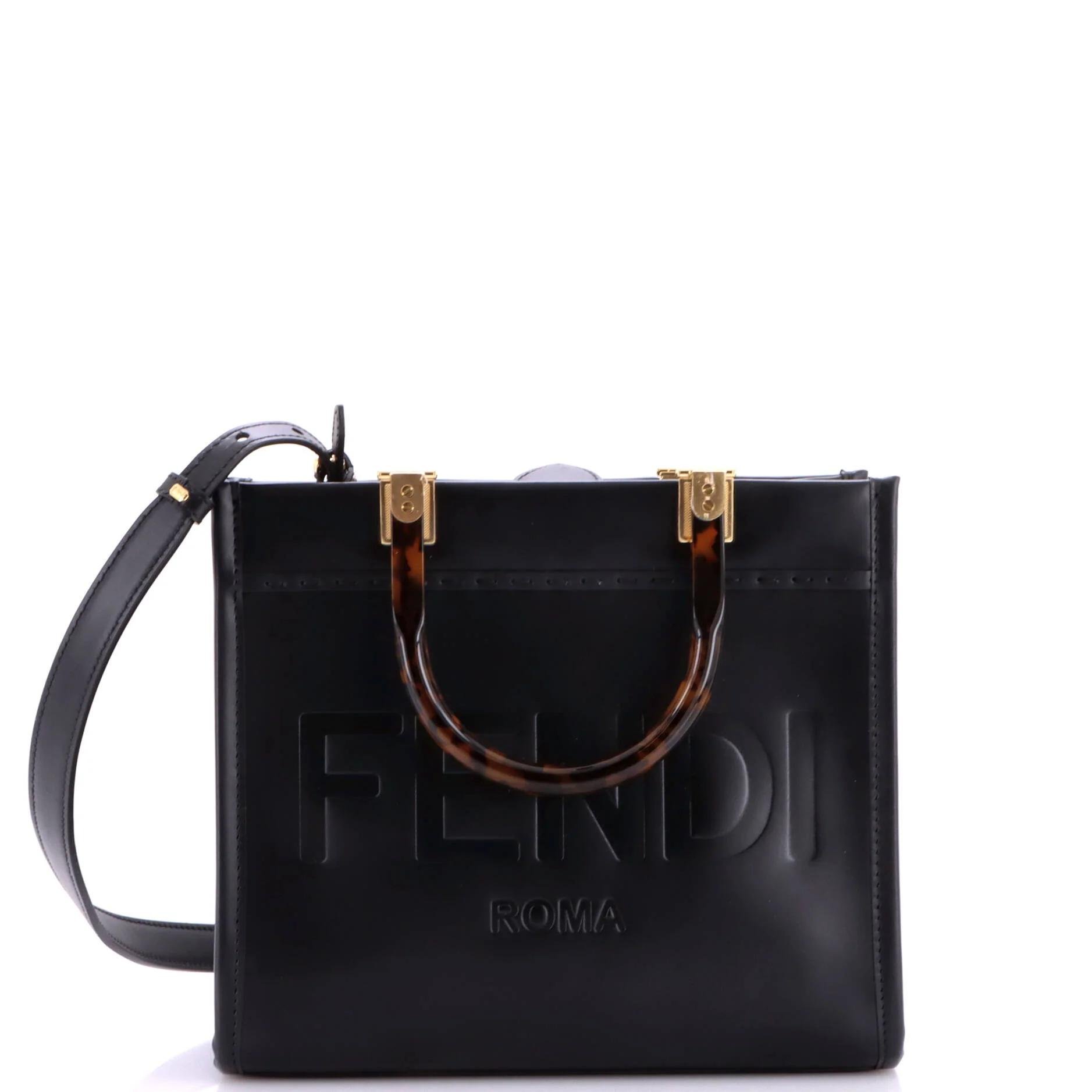 Sunshine leather tote