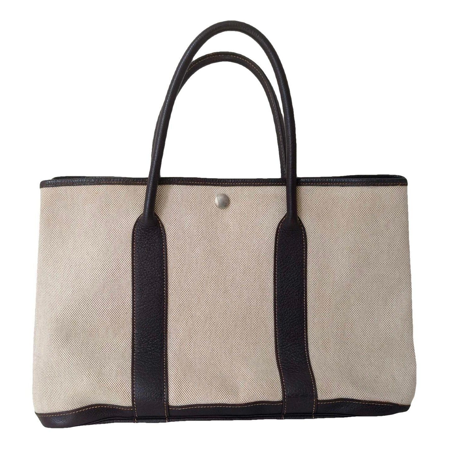 Hermes Garden Party 36 Handbag Beige