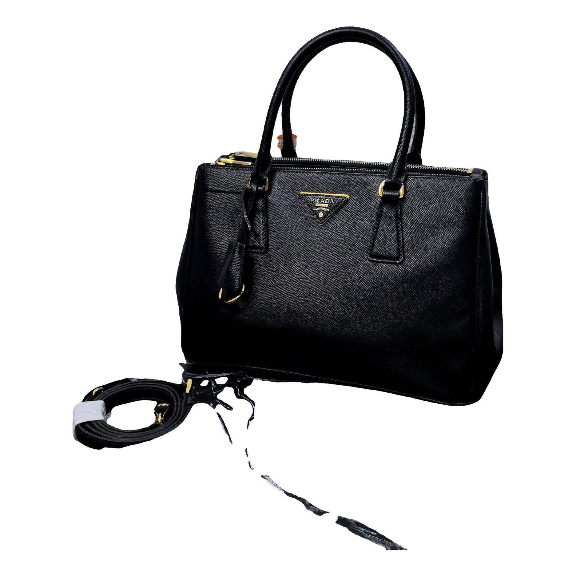 Galleria leather handbag
