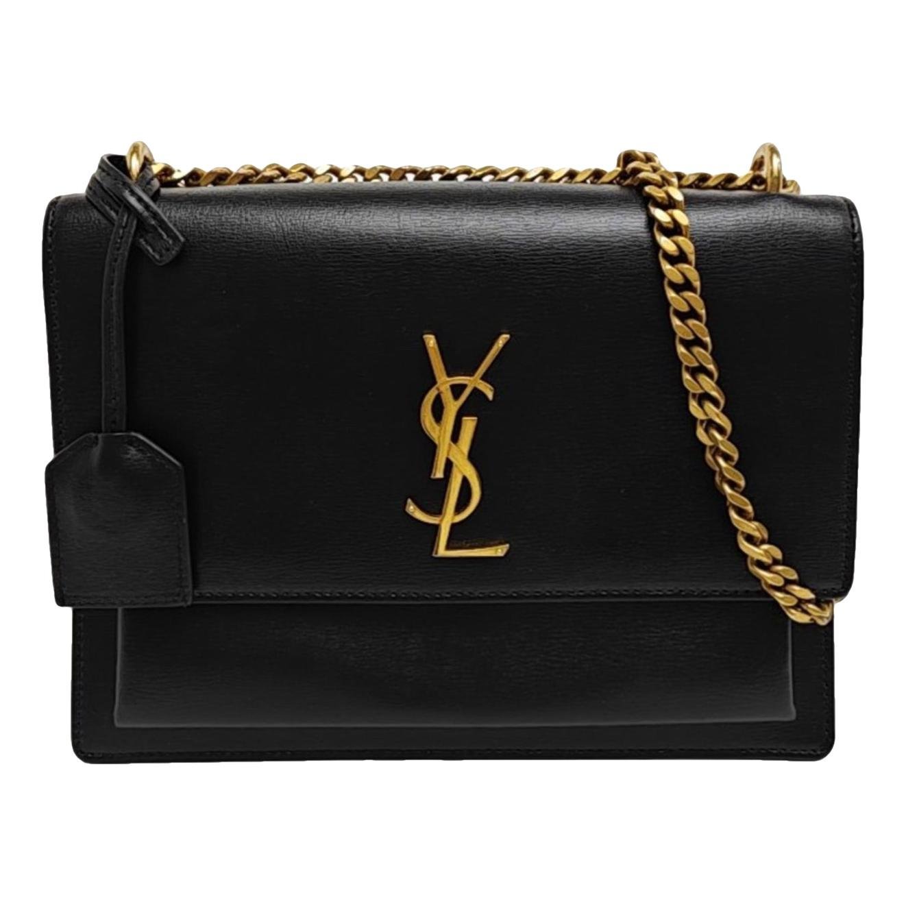 Sunset leather crossbody bag