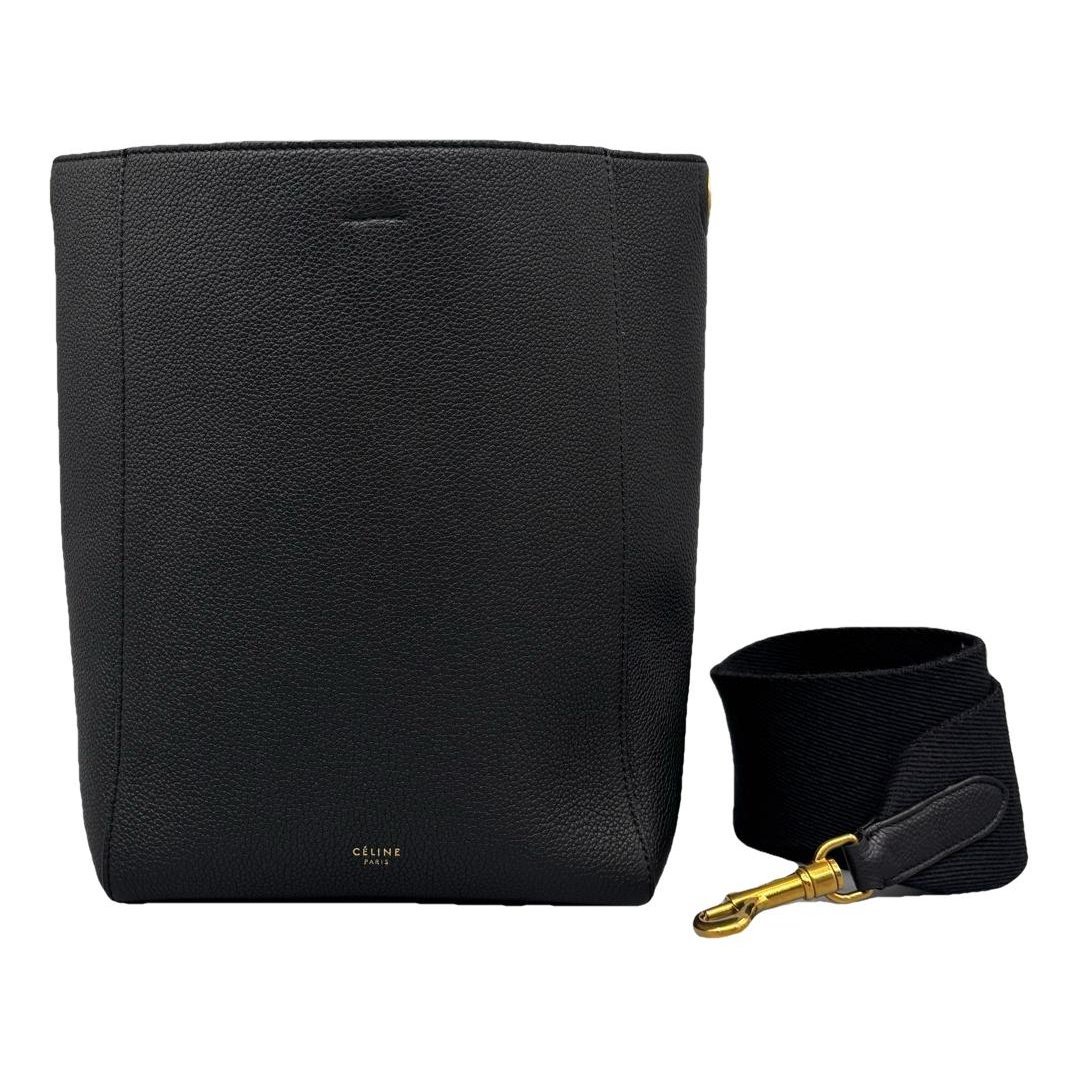 Seau Sangle leather tote
