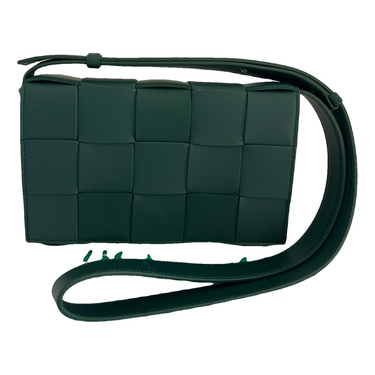 Cassette leather crossbody bag