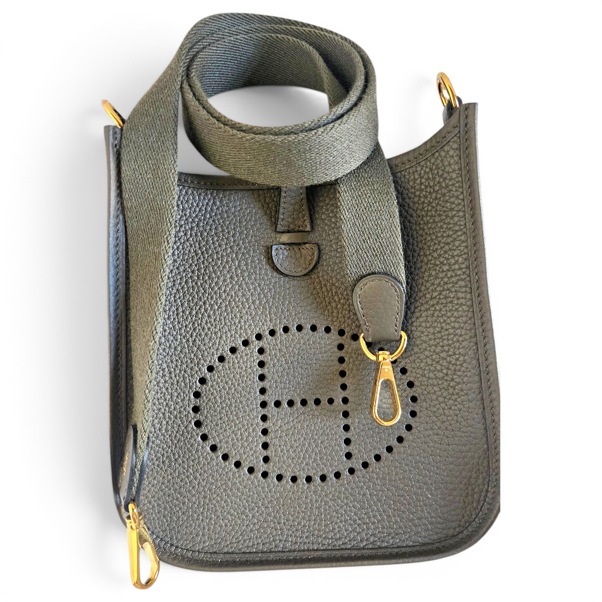 Evelyne leather crossbody bag