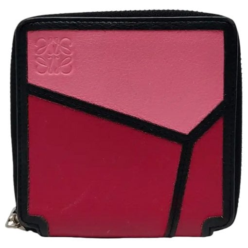 Puzzle leather mini bag