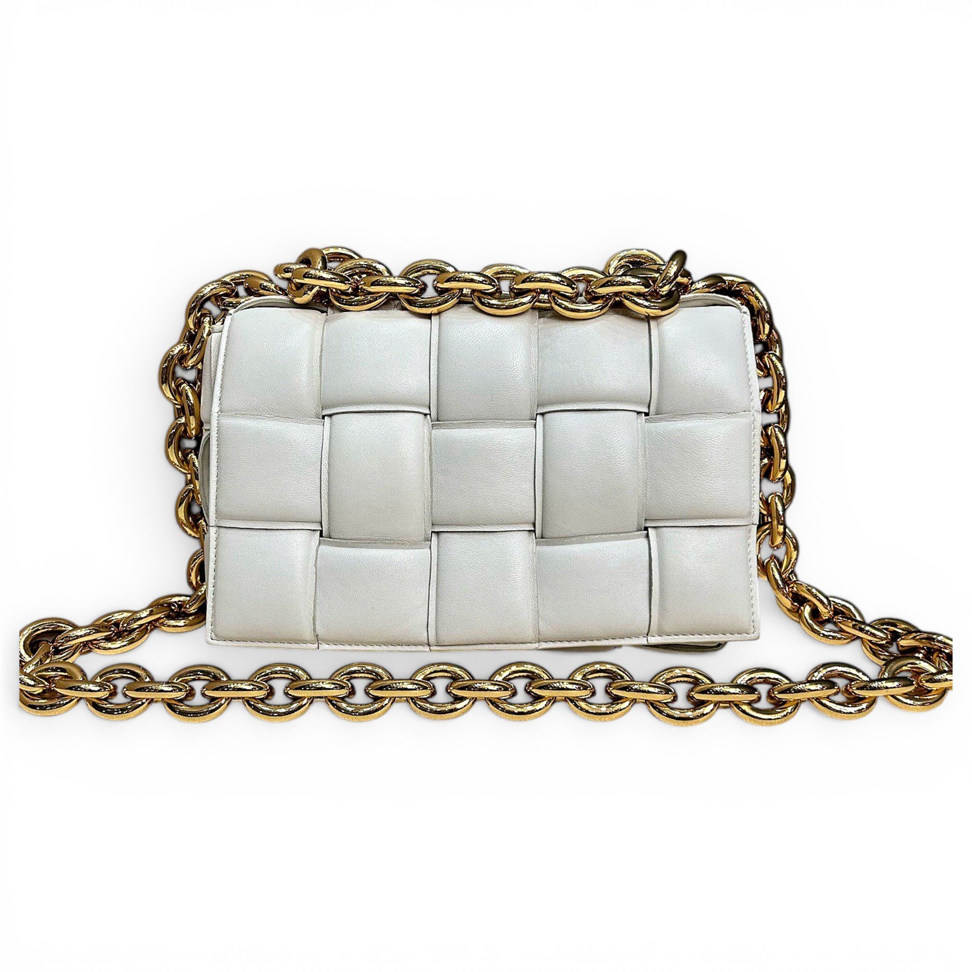 Bottega Veneta Chain Cassette leather handbag