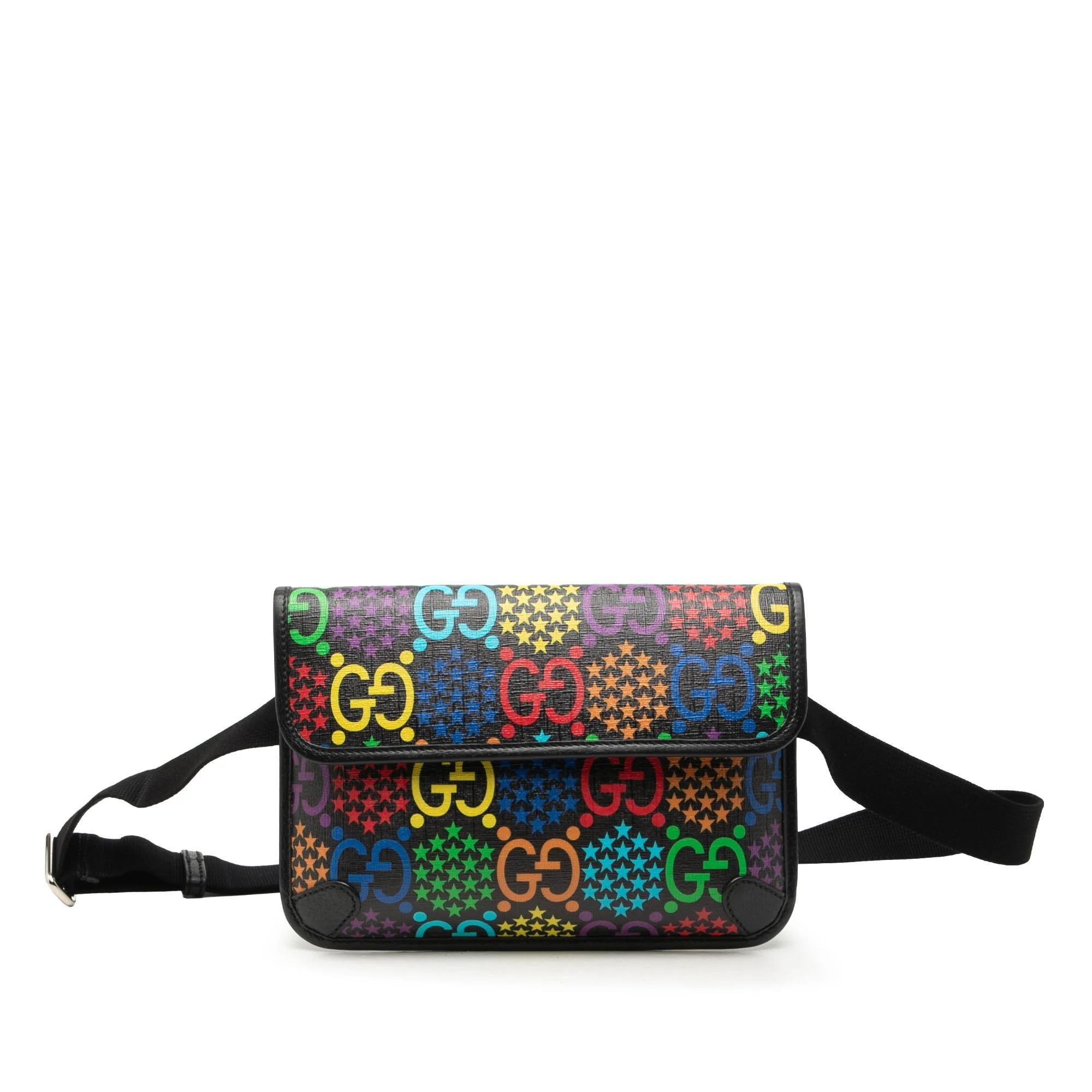 Gucci B leather bag