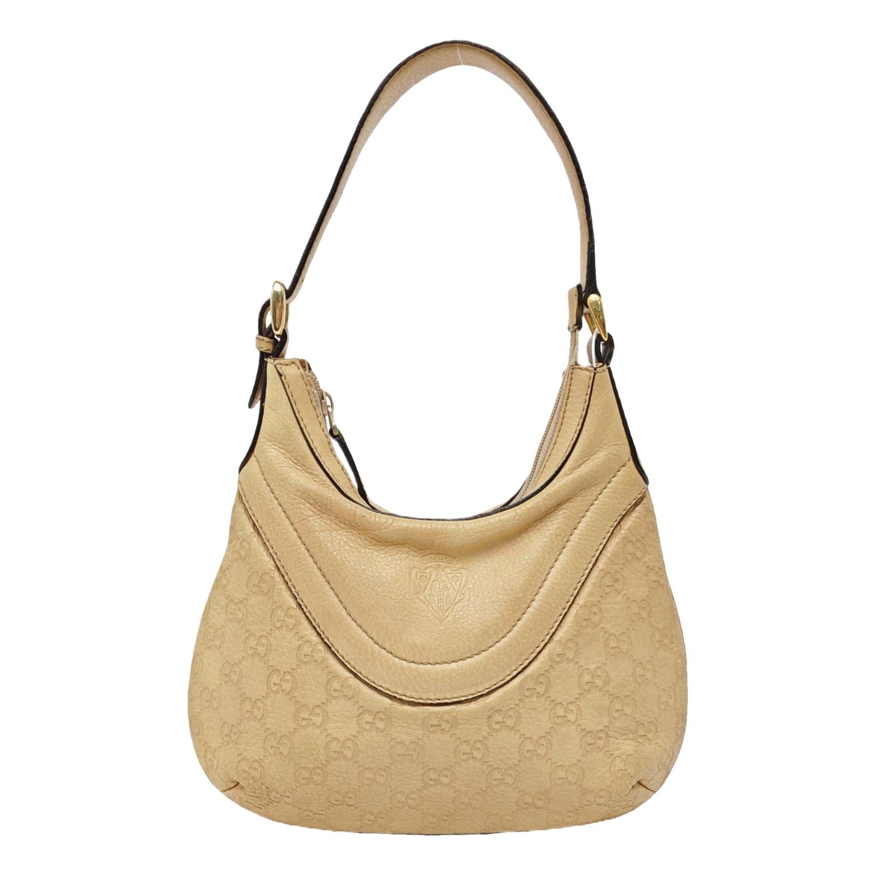 Gucci B leather handbag