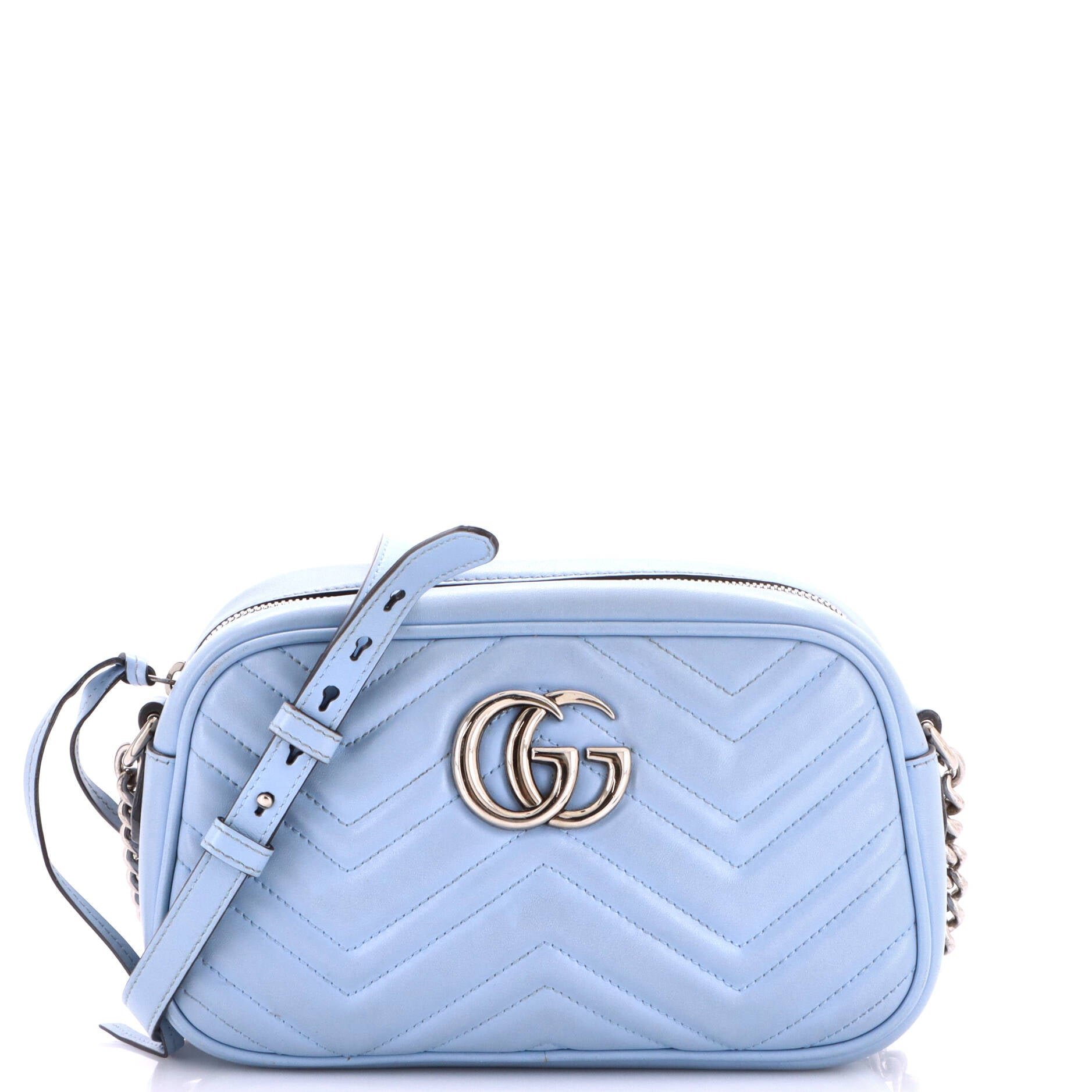 GG Marmont Shoulder Bag Matelasse Leather Small