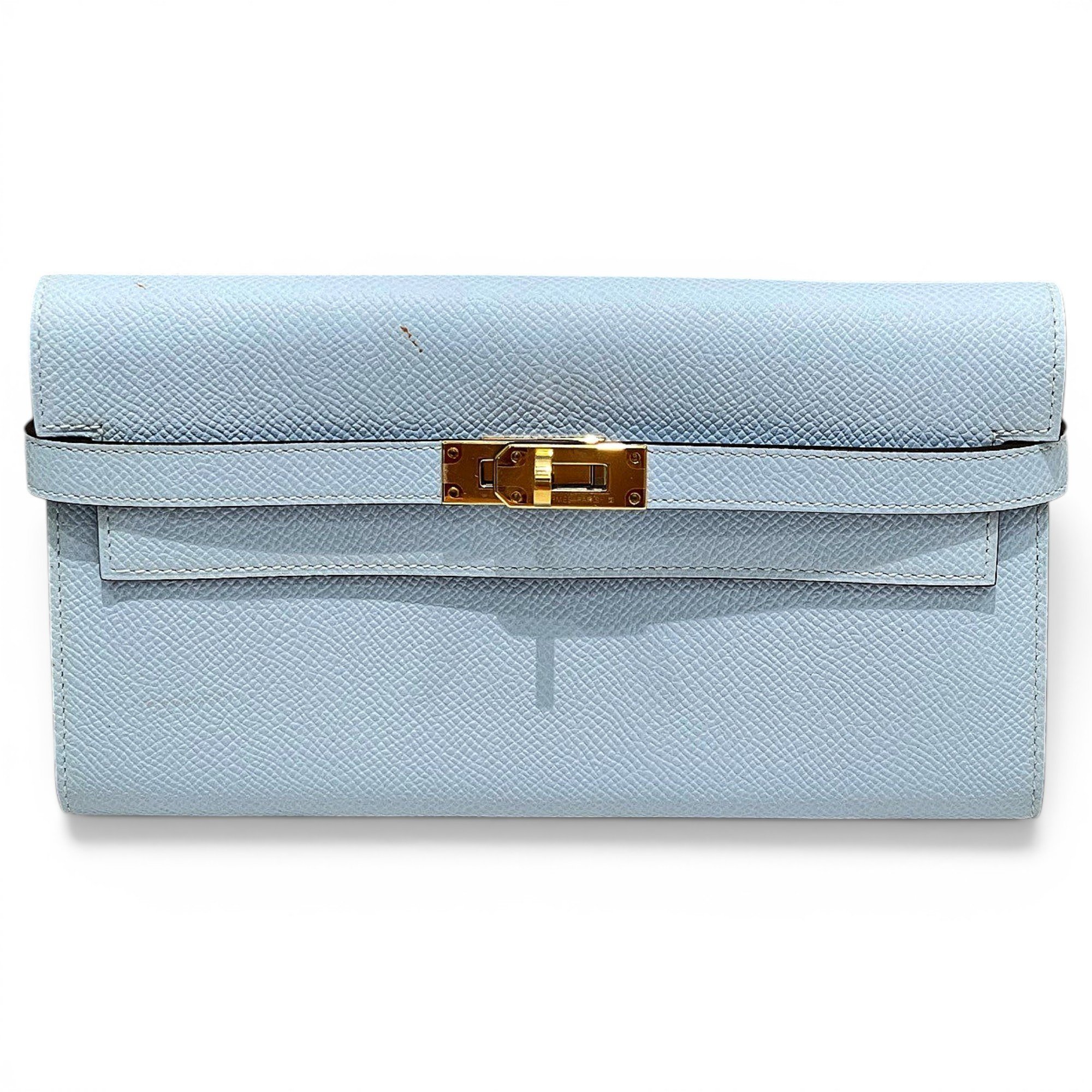 Kelly to go leather clutch bag
