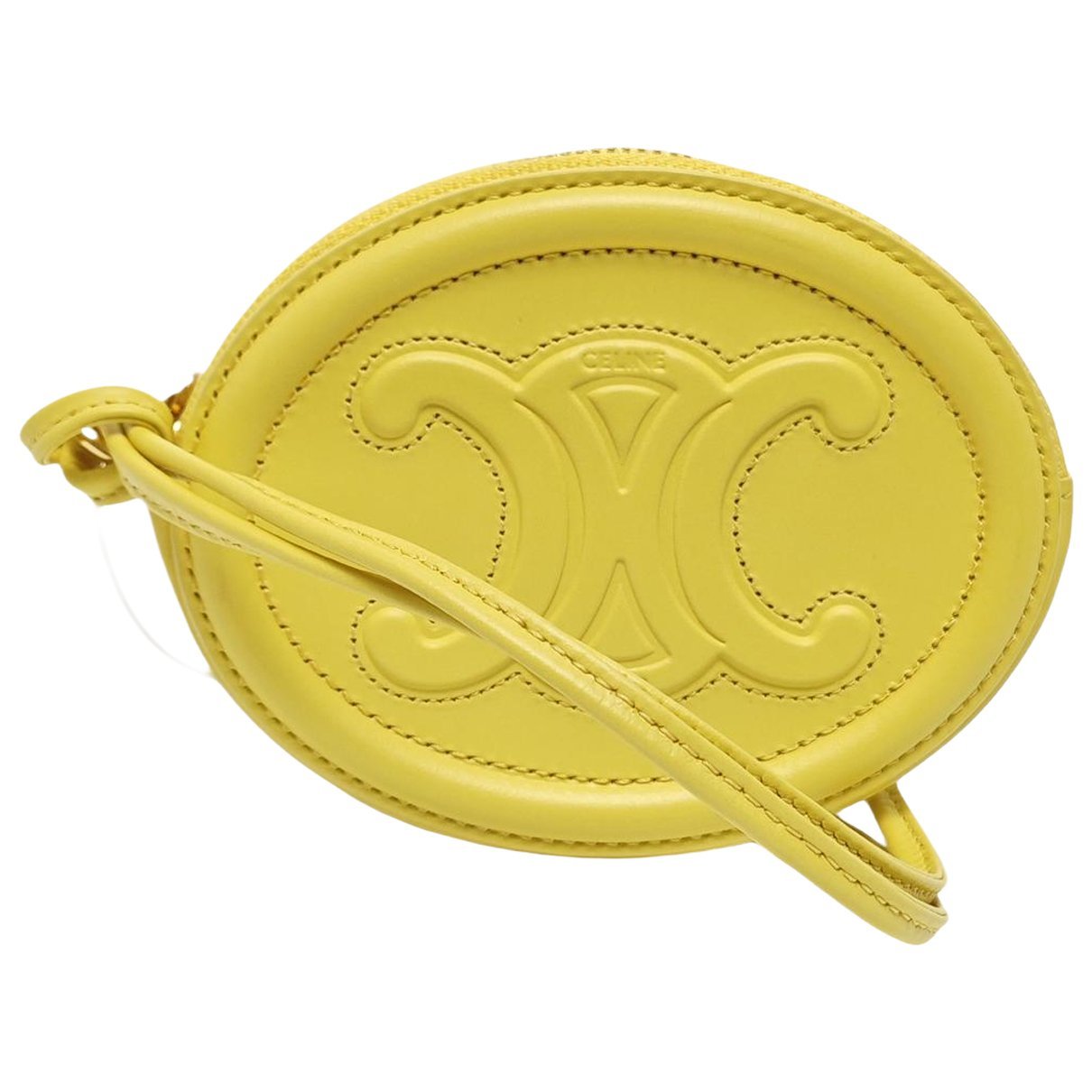 Triomphe leather handbag