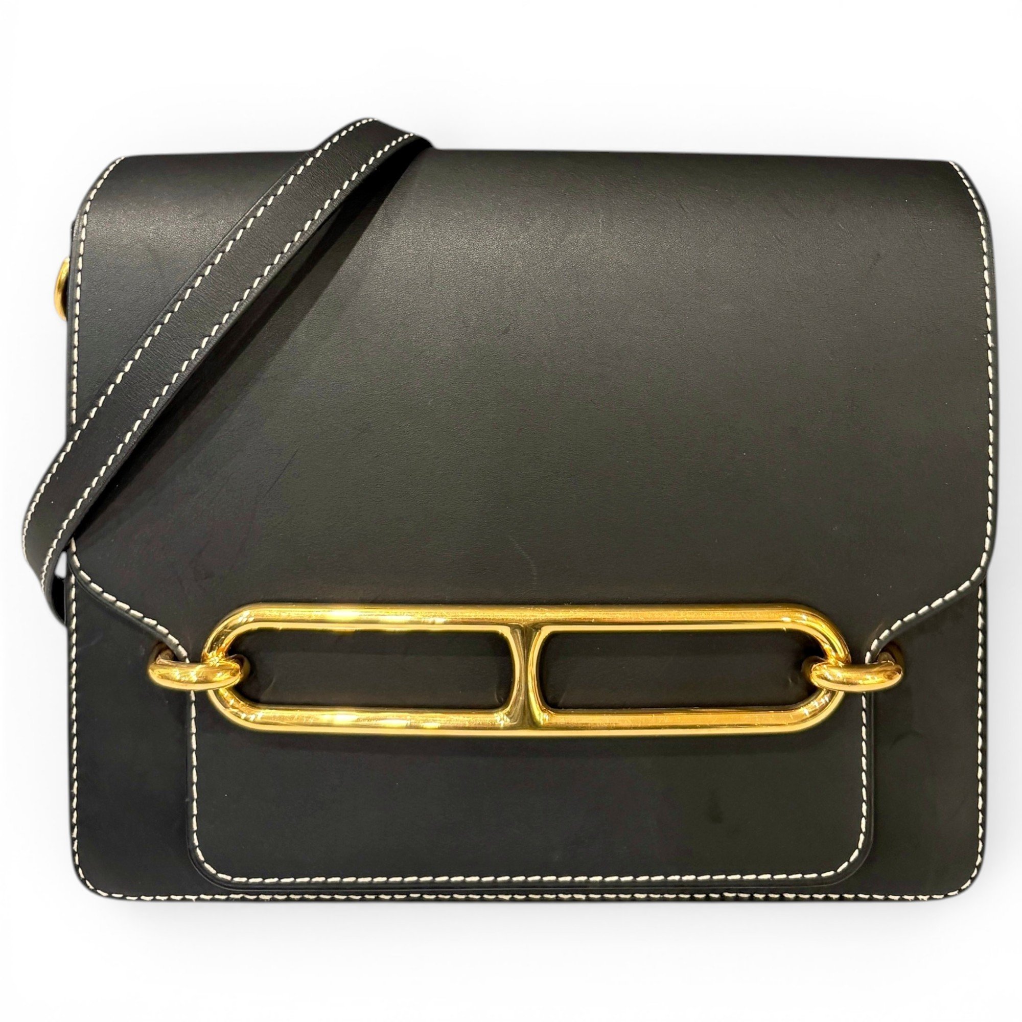 Roulis pony-style calfskin crossbody bag