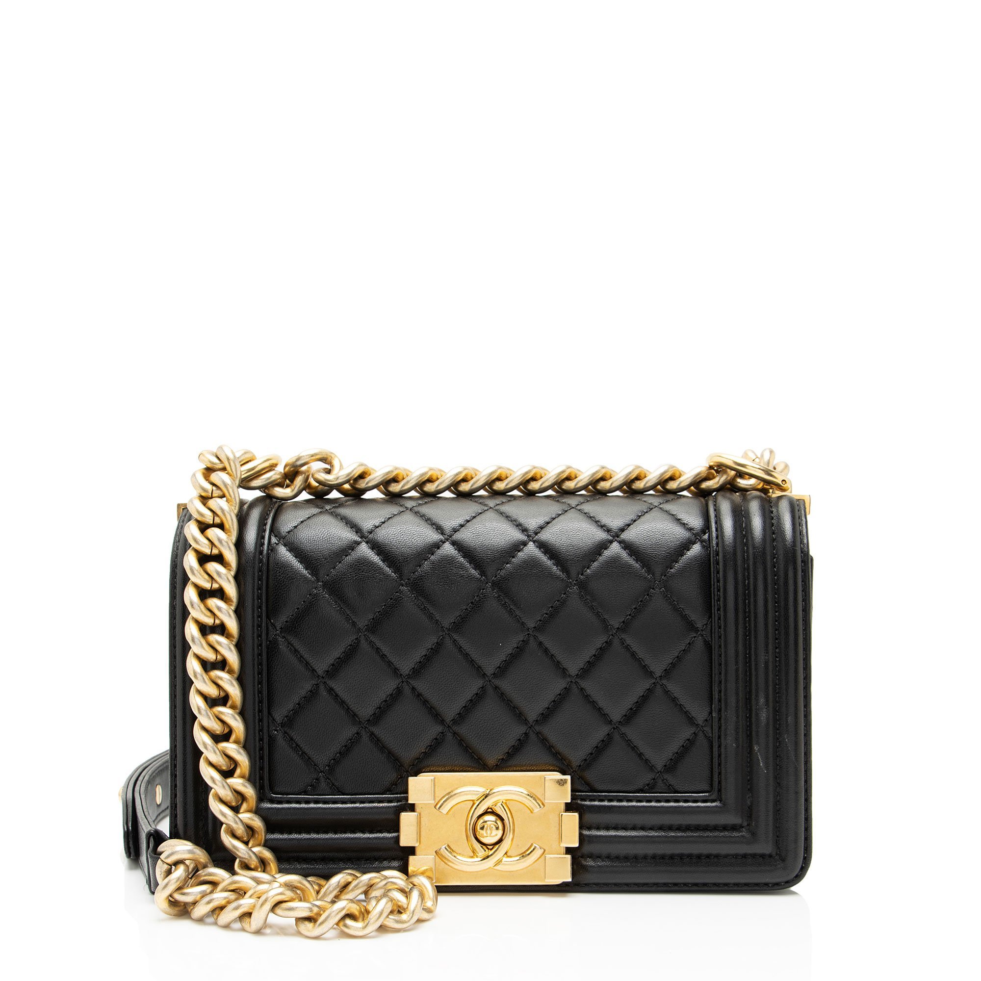Boy leather crossbody bag