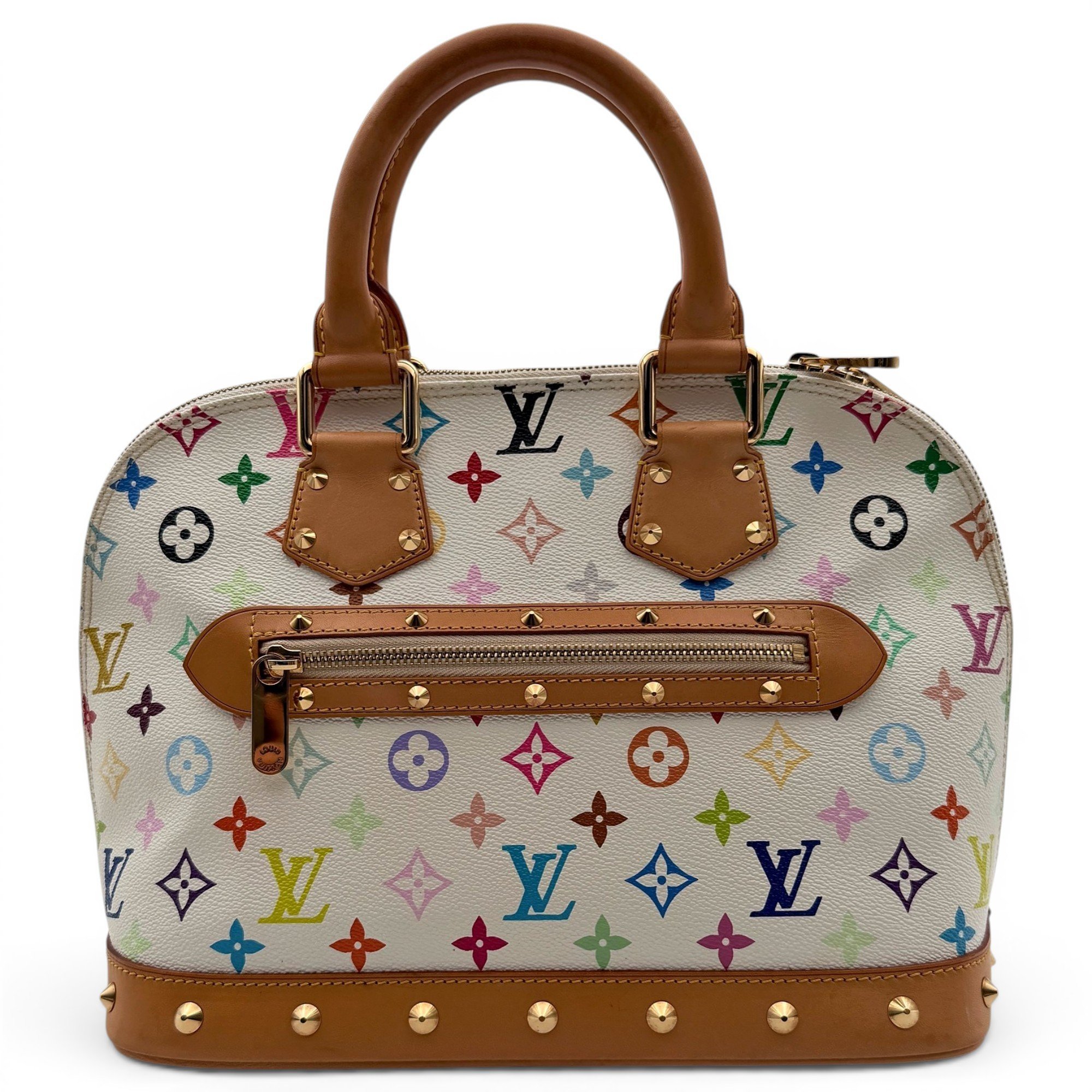Alma leather handbag