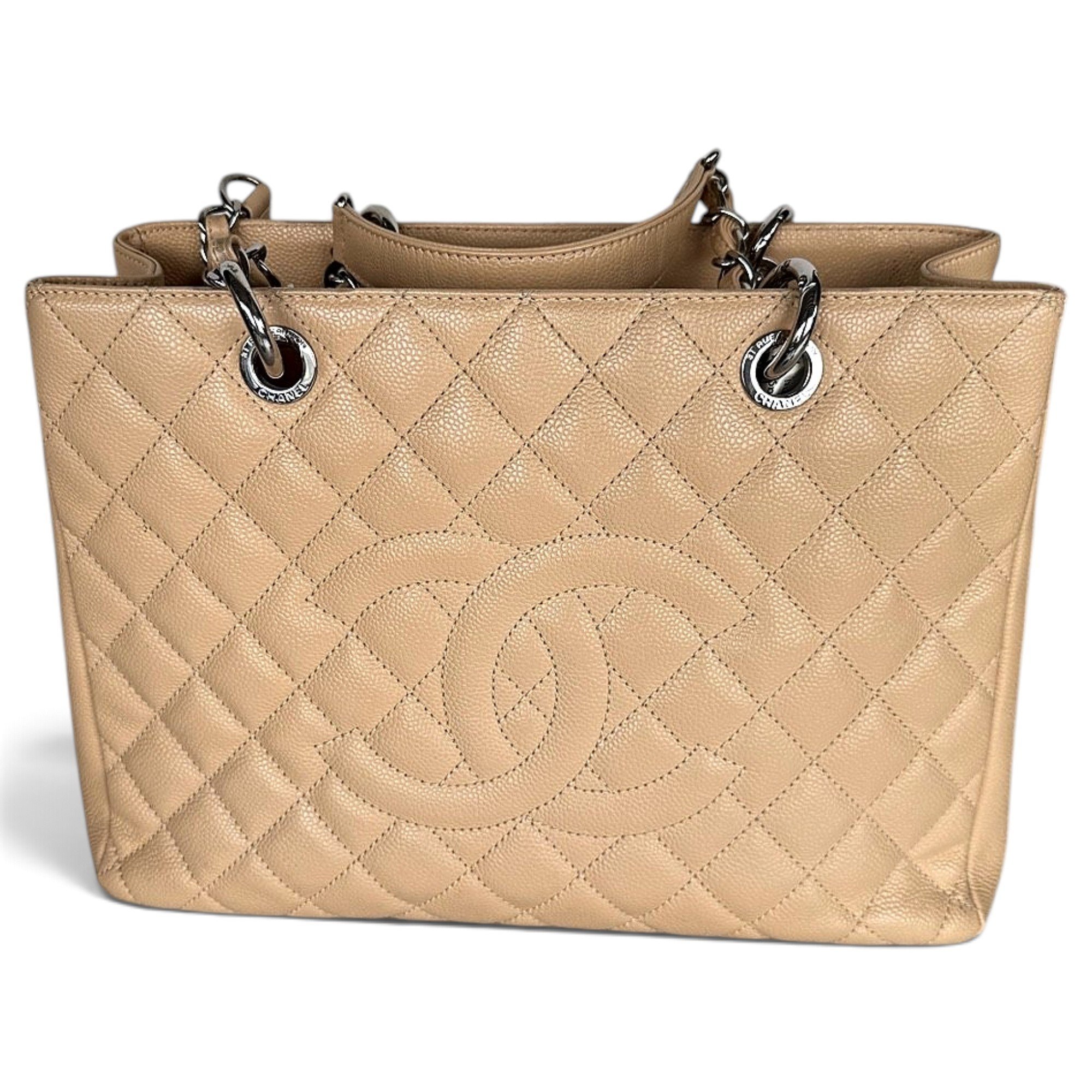 Grand shopping leather tote