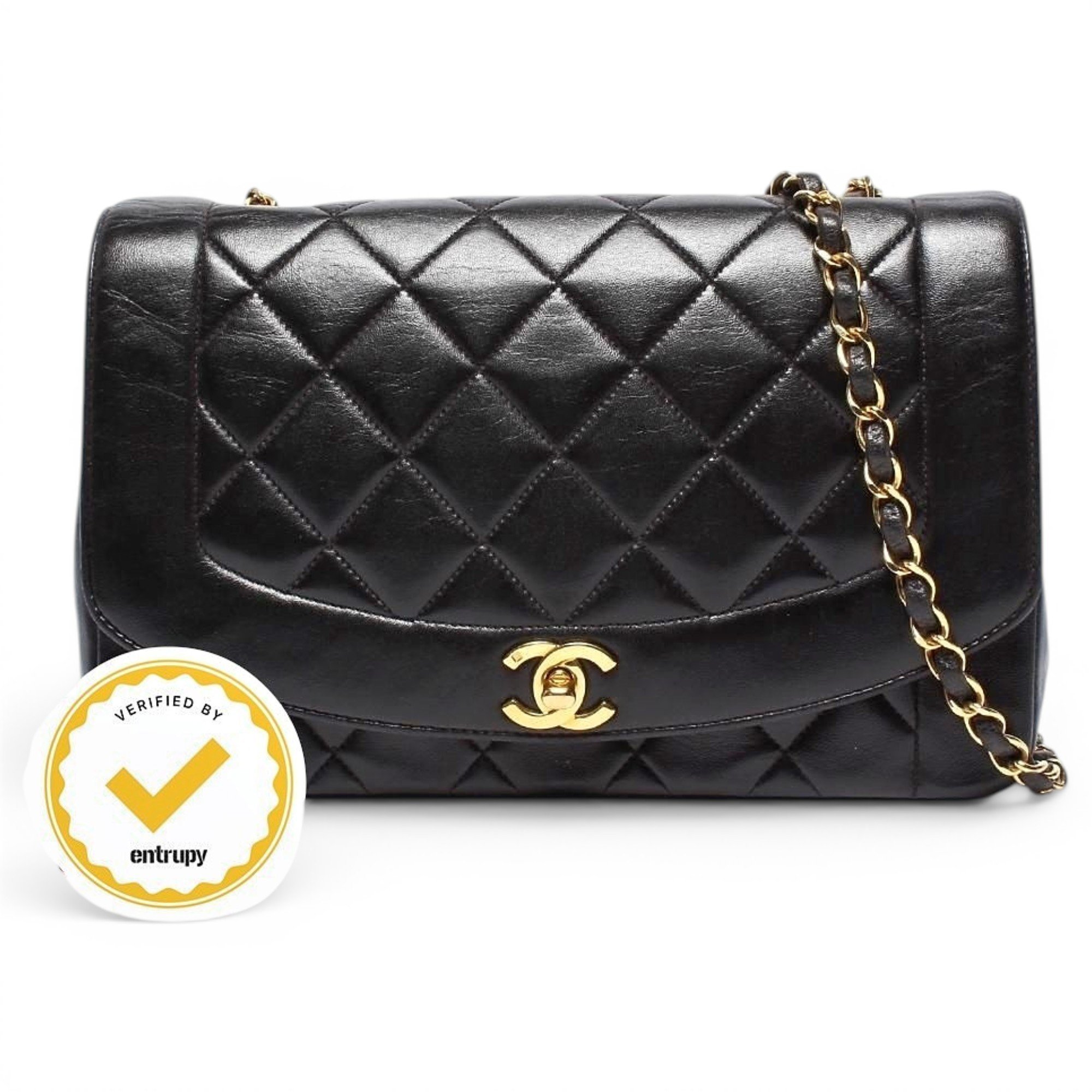 Diana leather handbag