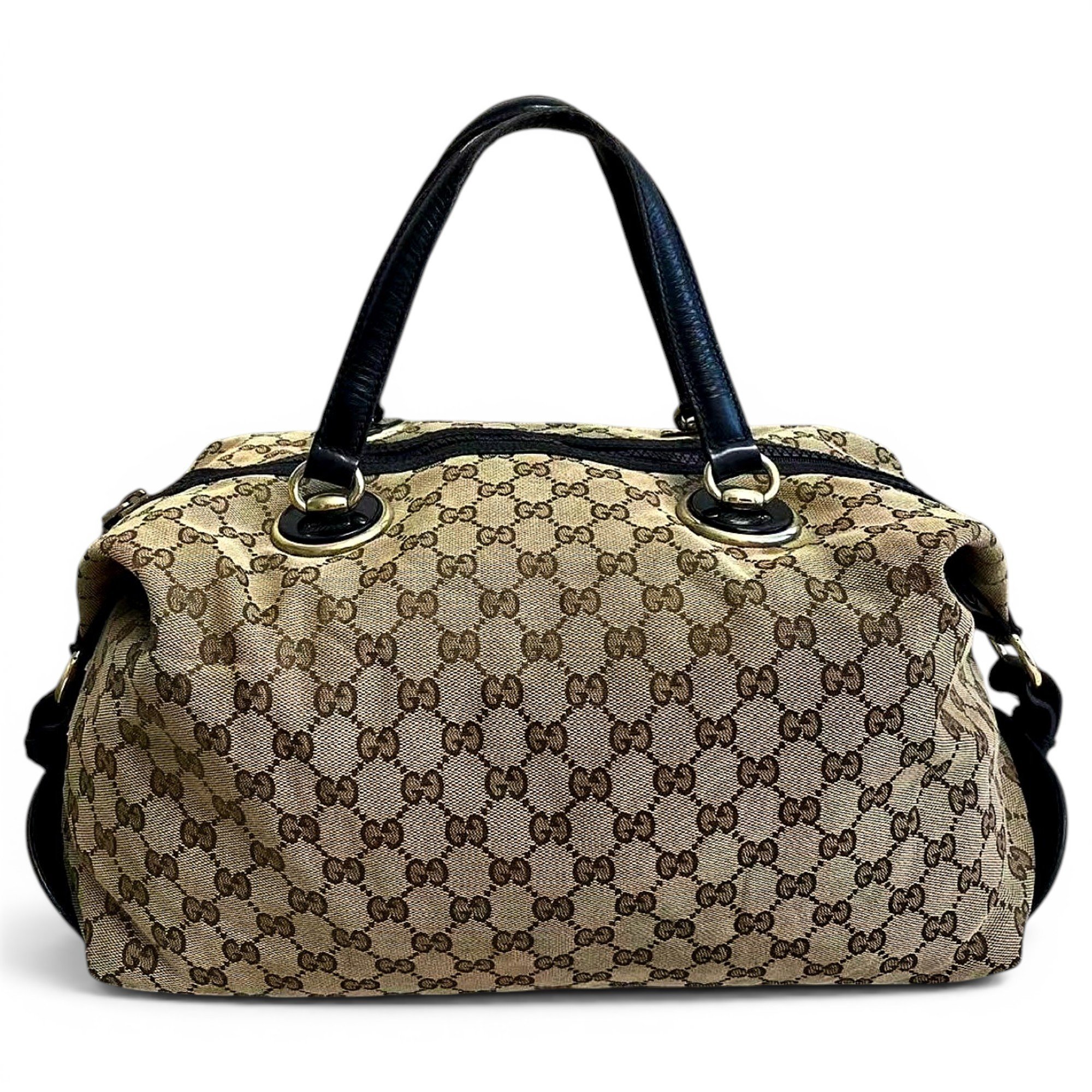 Boston cloth handbag