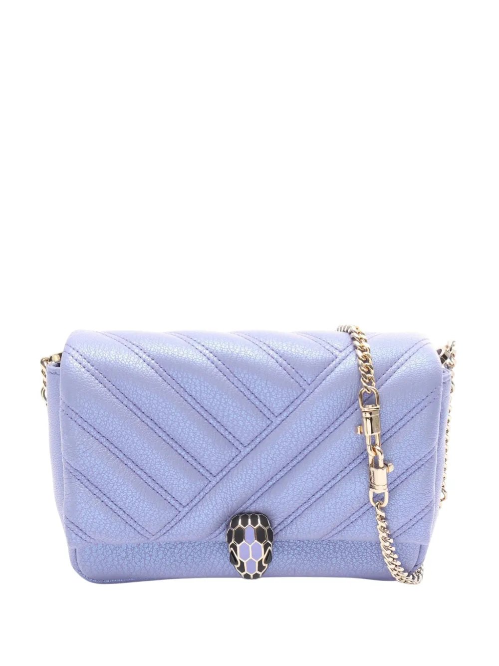 2010-2026 Leather Serpenti Cabochon Chain crossbody bag