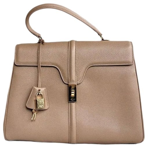 Sac 16 leather handbag