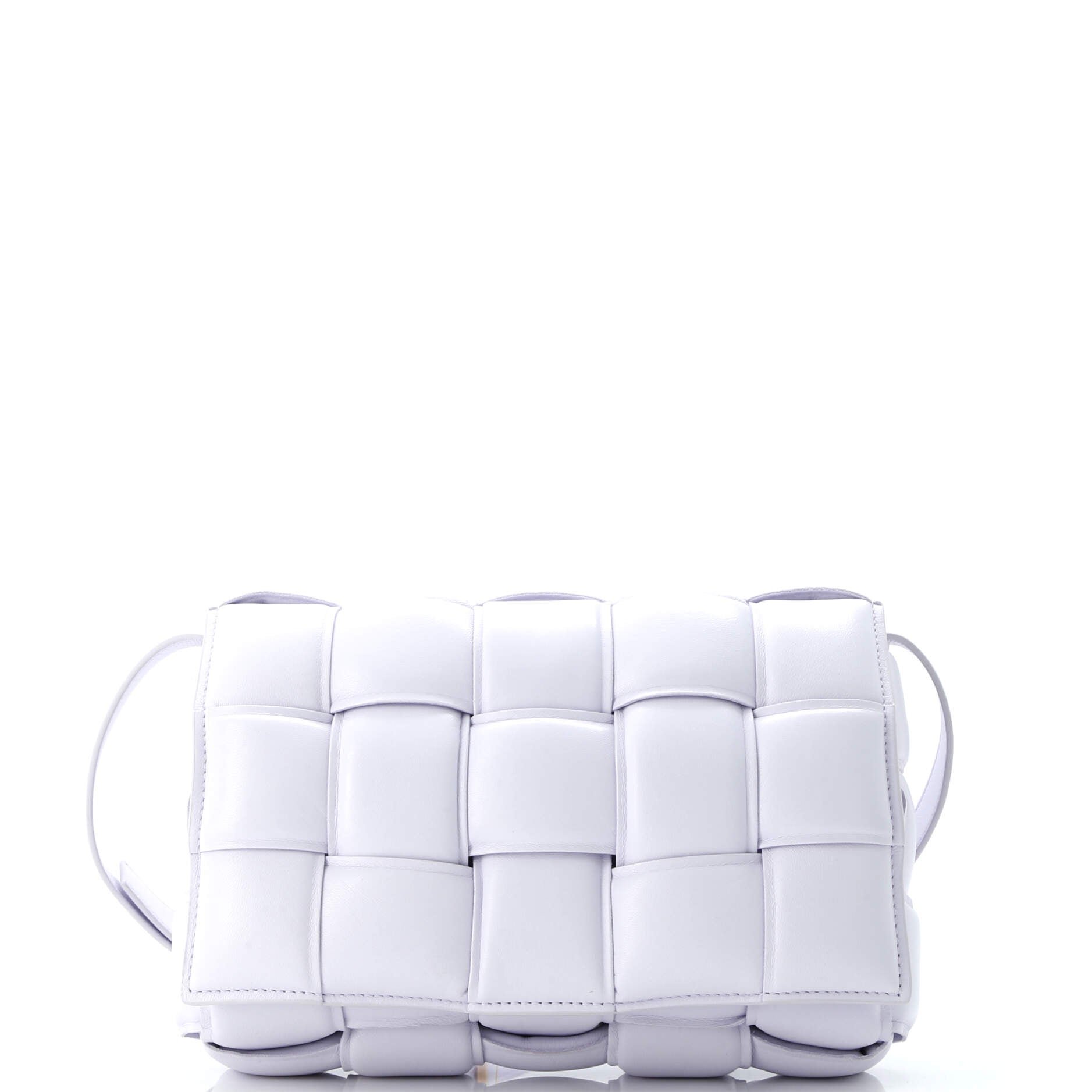 Bottega Veneta Cassette Crossbody Bag Padded Maxi Intrecciato Leather