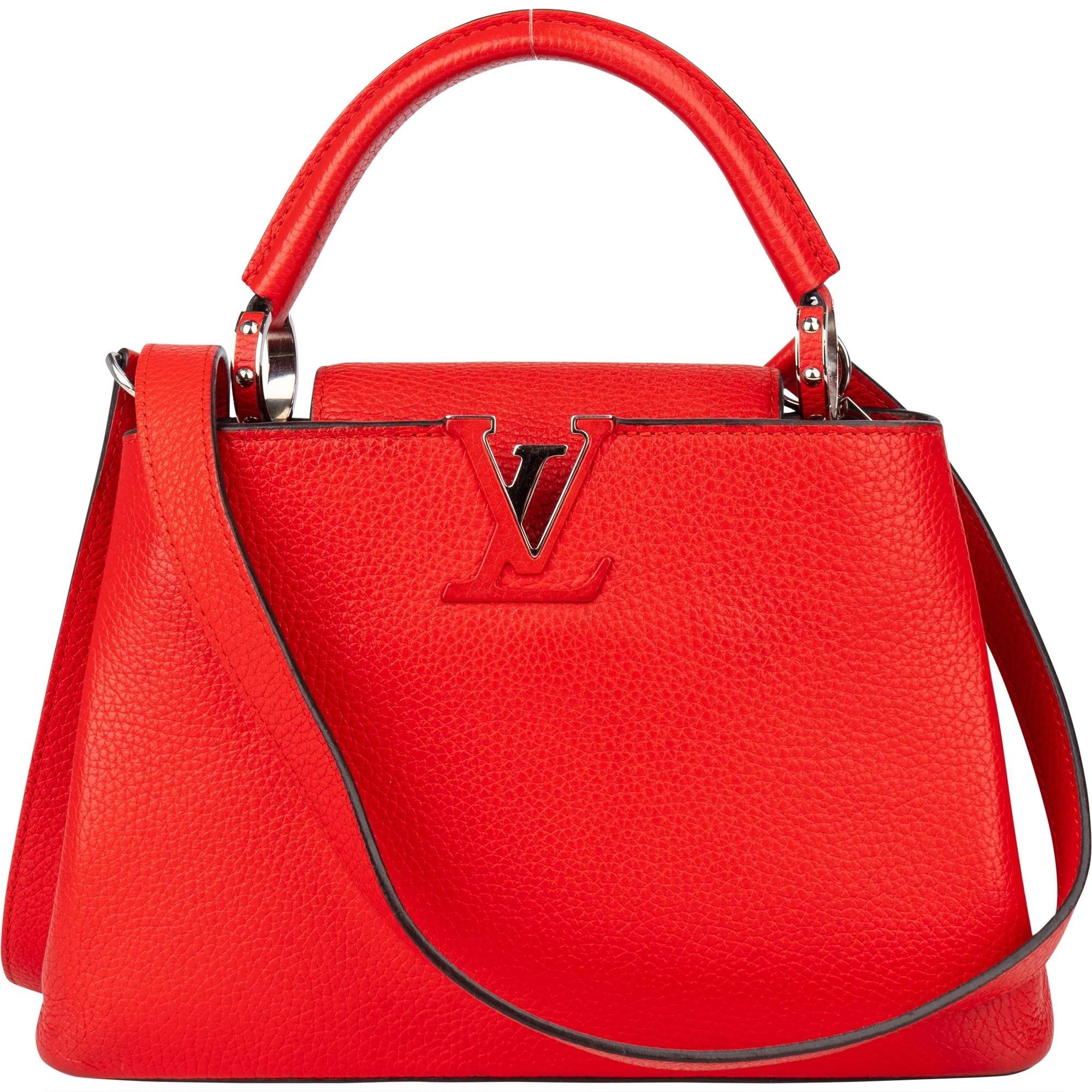 Capucines leather handbag