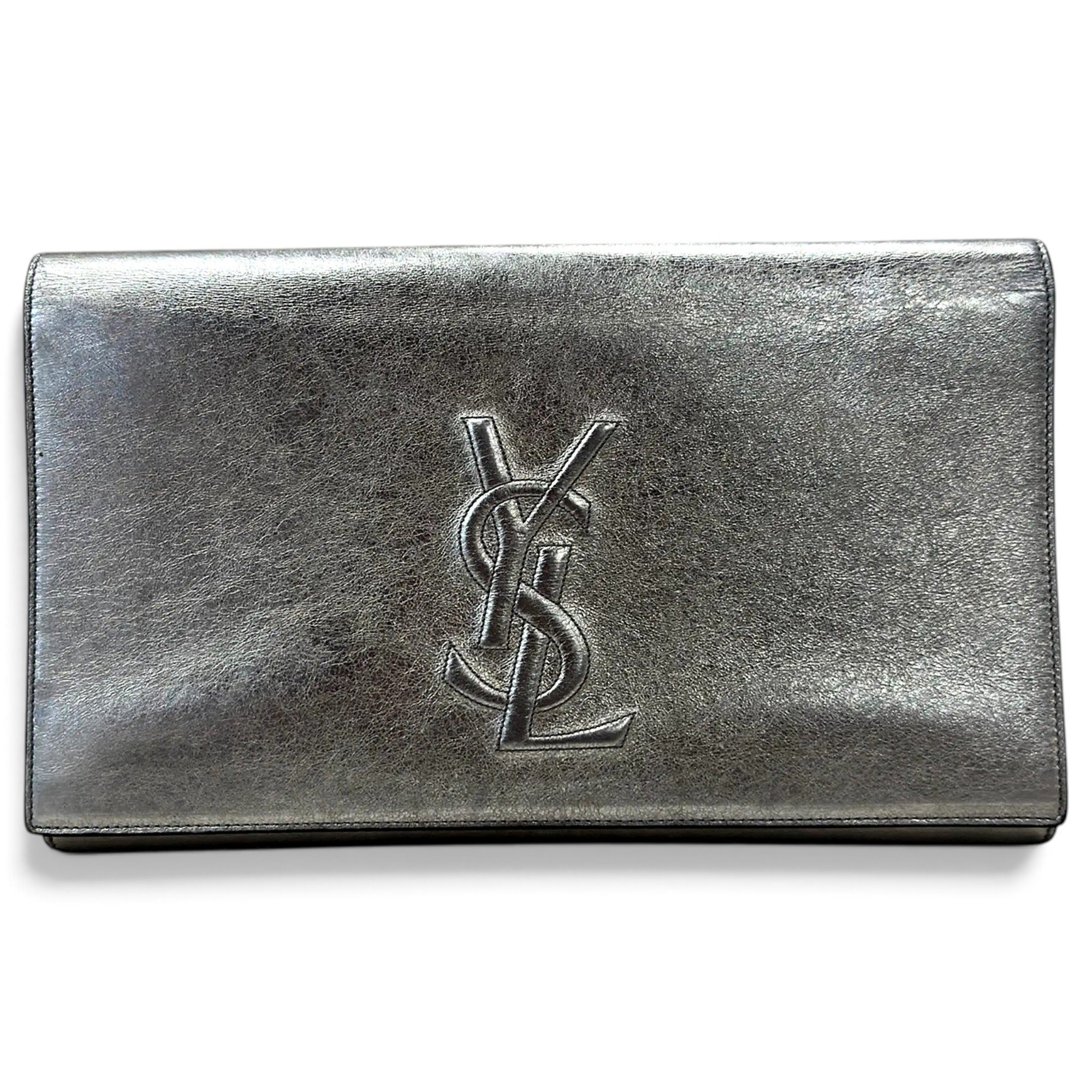 Kate monogramme leather clutch bag