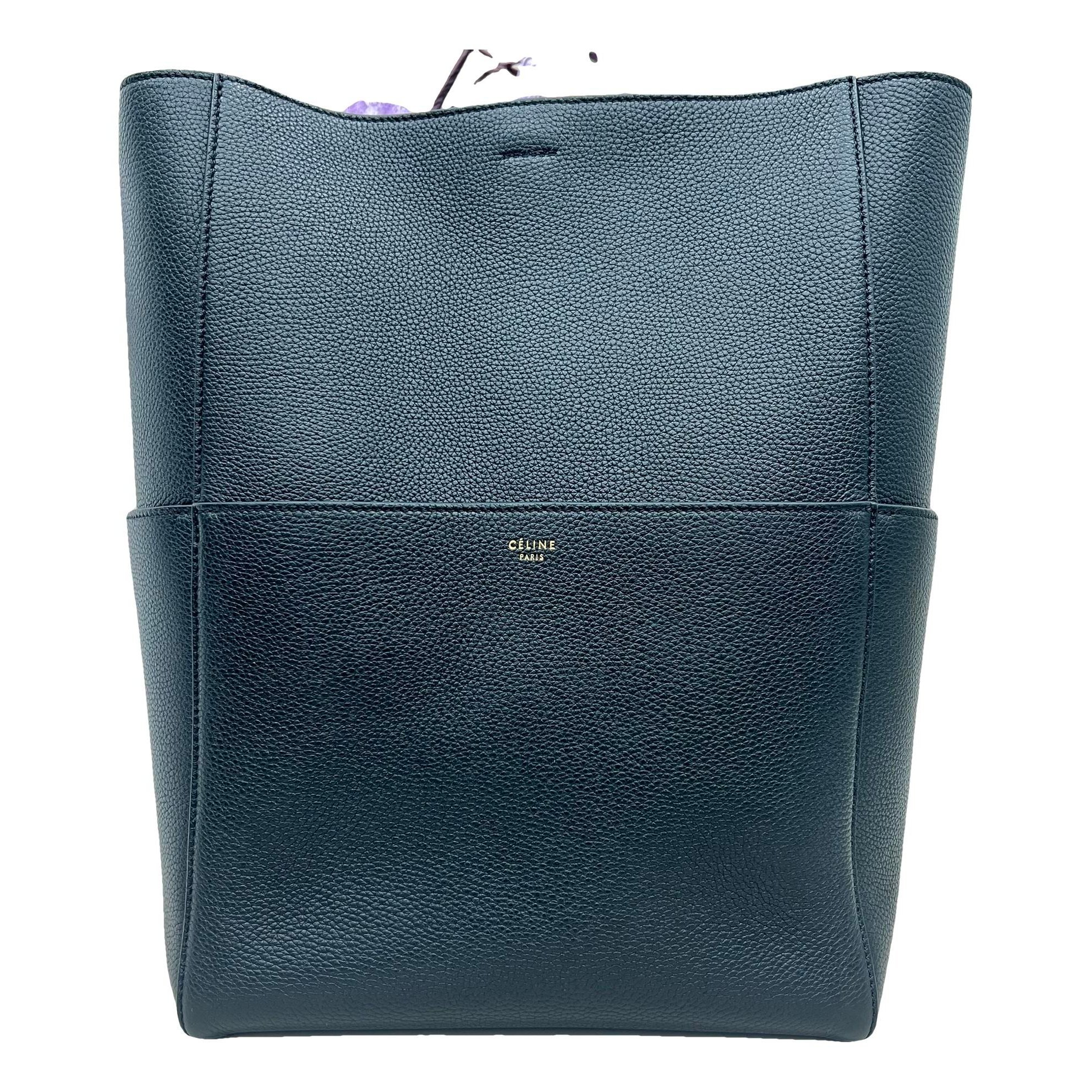 Seau Sangle leather tote
