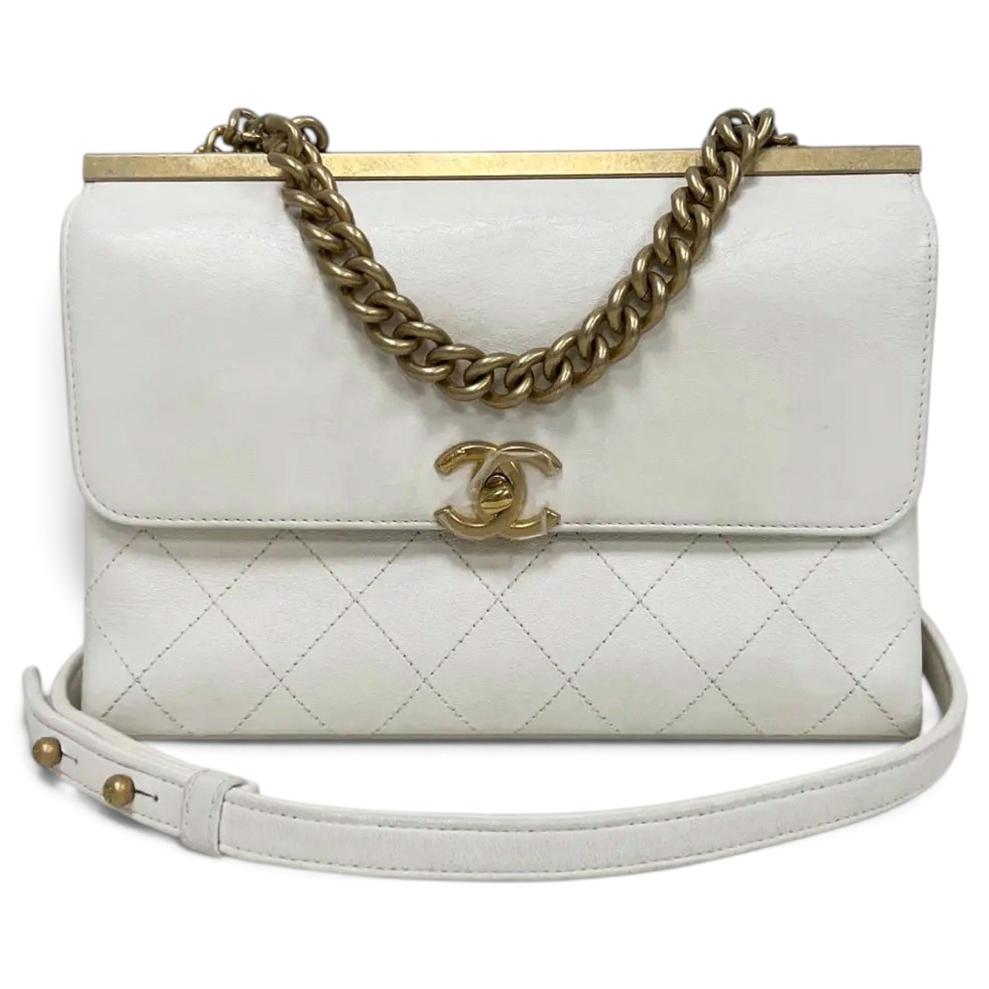 Leather crossbody bag