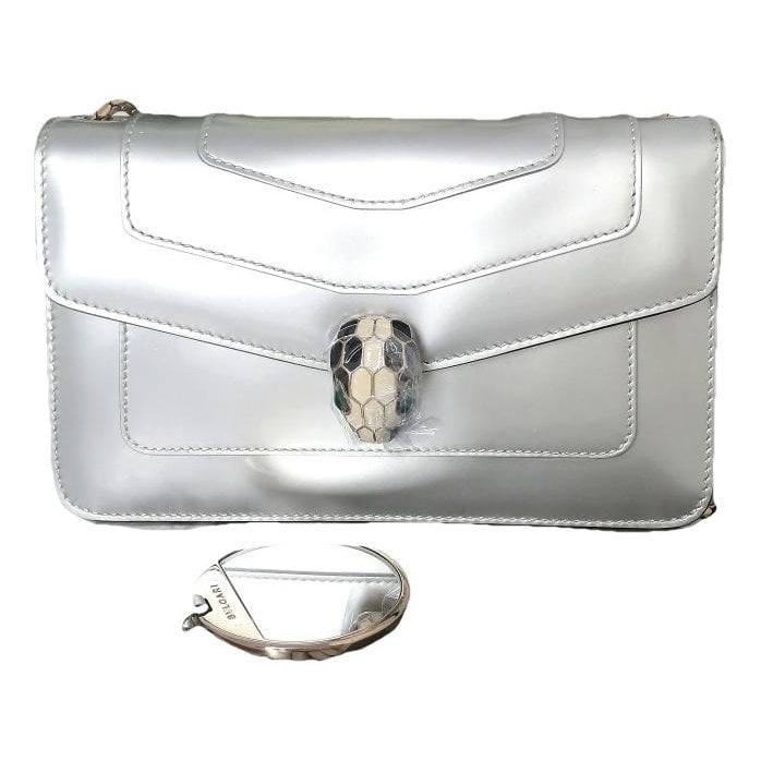 Bvlgari Serpenti leather handbag
