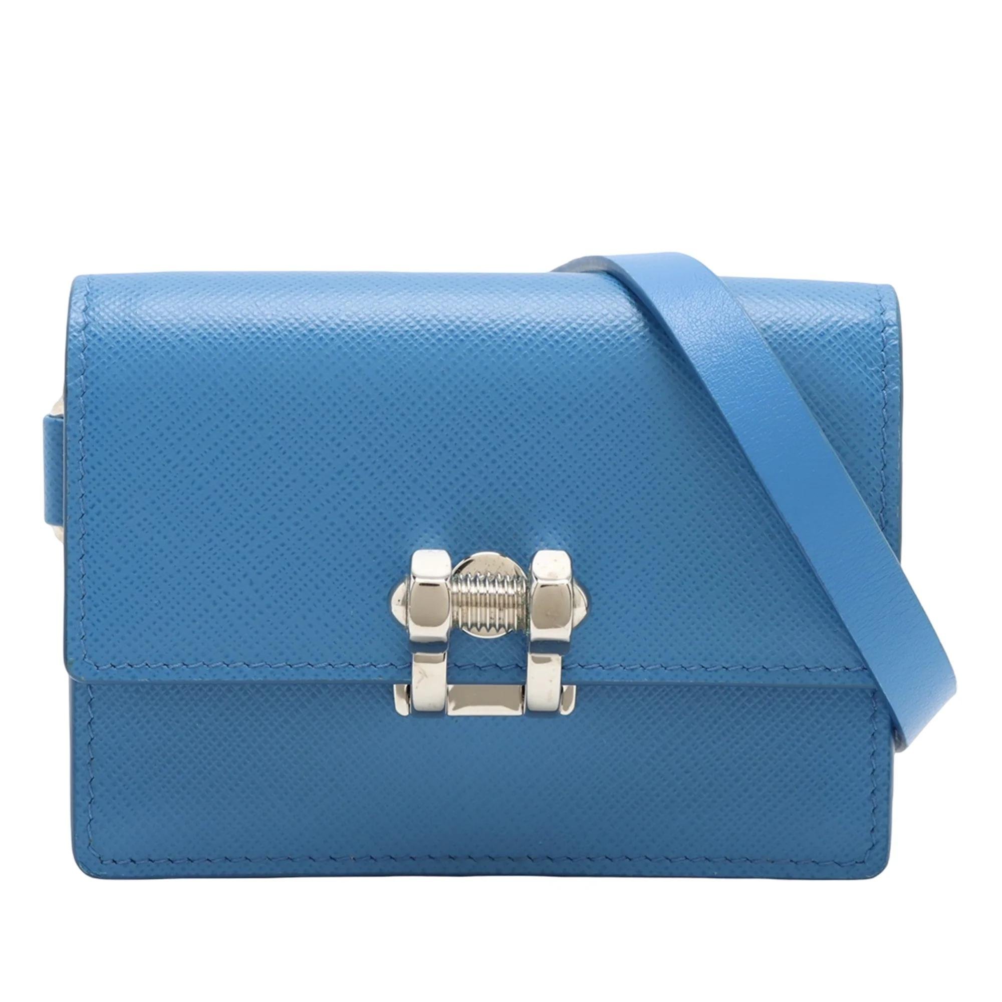 Leather crossbody bag