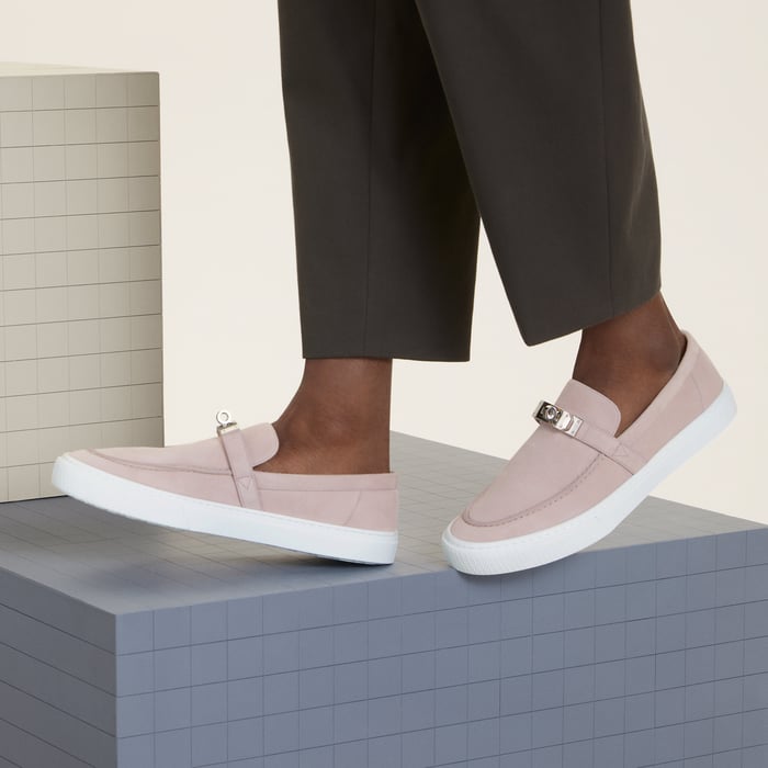 Rose Porcelaine Game Slip-on Sneaker