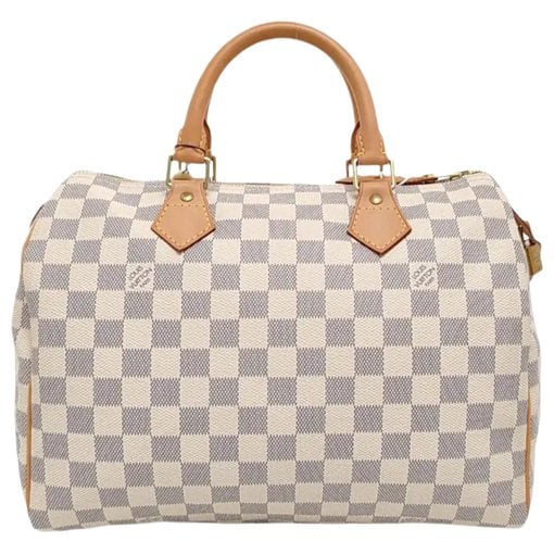 Nano Speedy / Mini HL leather handbag